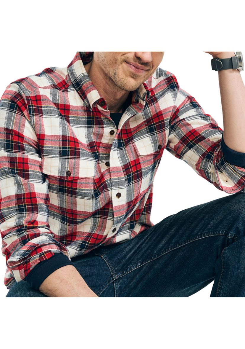 Sustainably Crafted Plaid Flannel Shirt