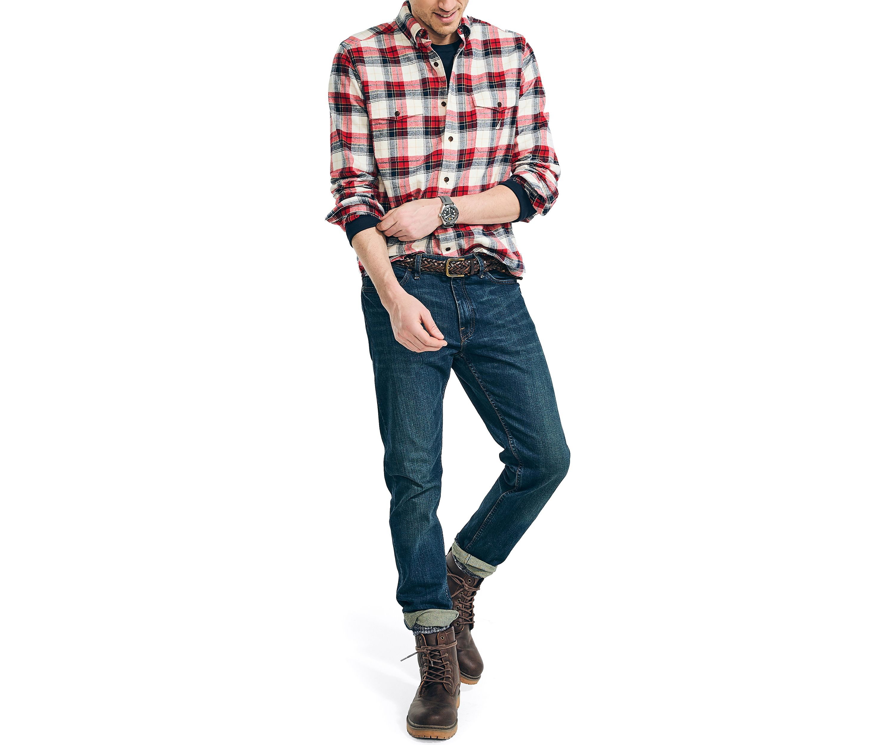 Sustainably Crafted Plaid Flannel Shirt
