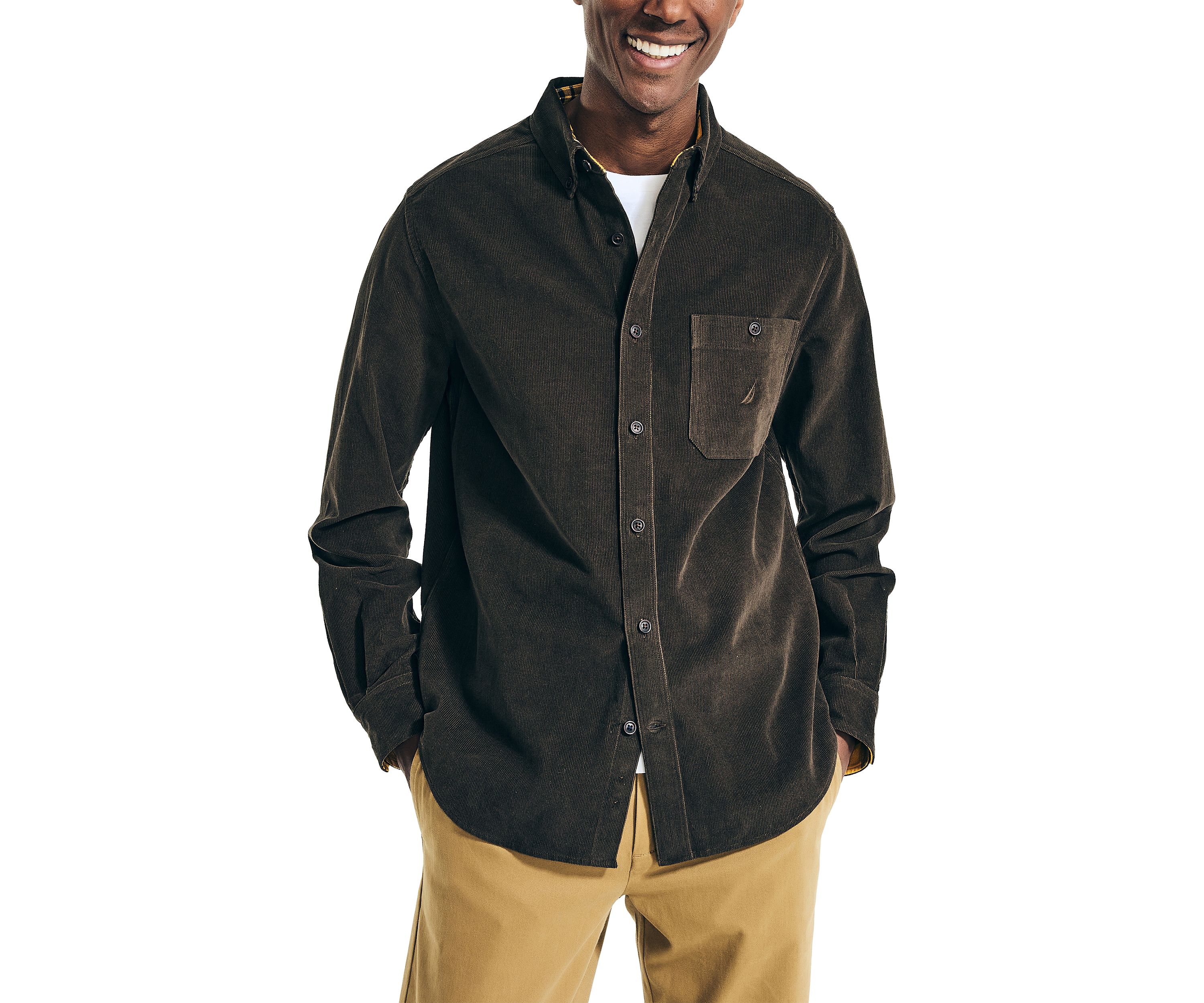Corduroy Flannel Shirt