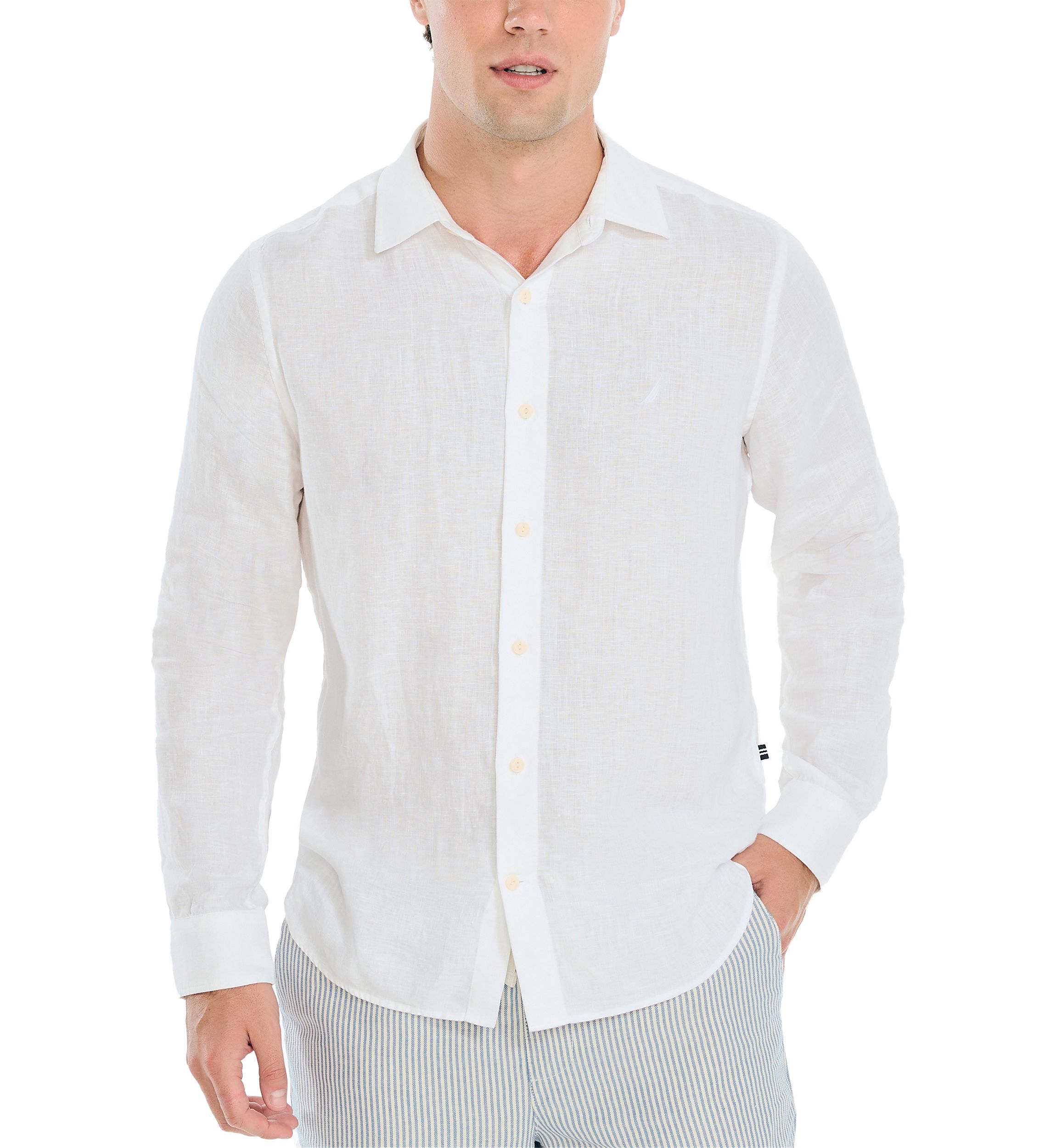 Solid Linen Shirt