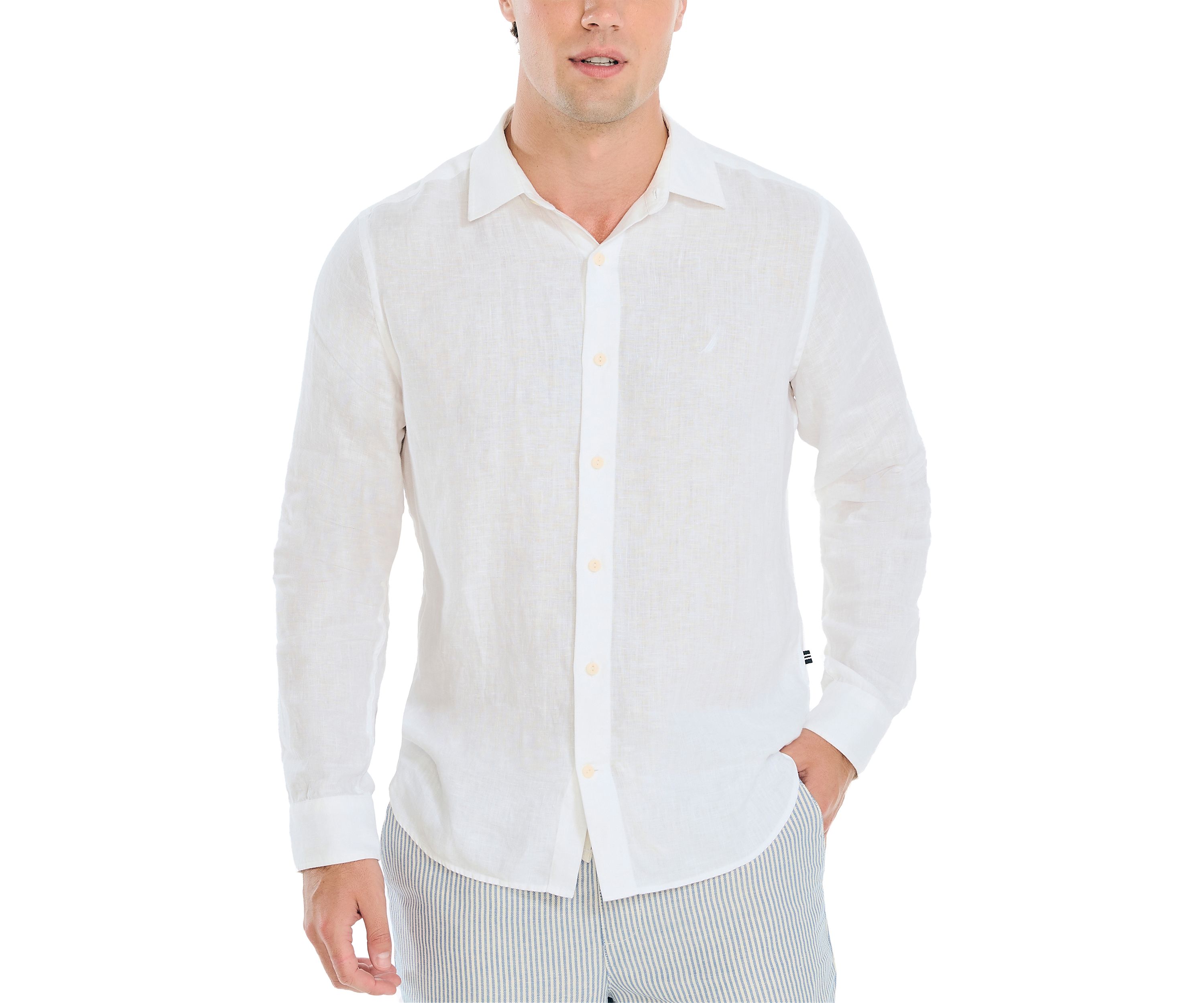 Solid Linen Shirt