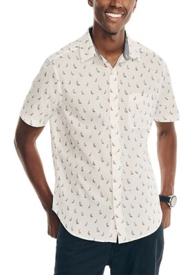 Sustainably Crafted Printed Short Sleeve Shirt