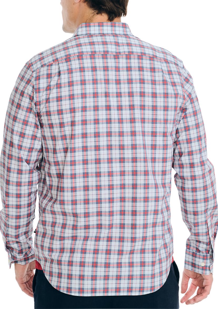 Heathered Plaid Shirt