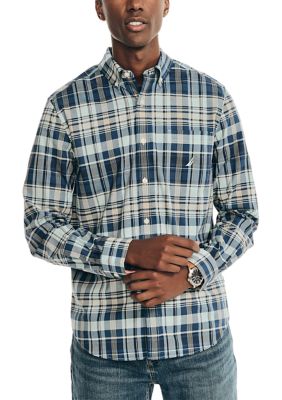 Nautica Men's Sustainably Crafted Plaid Shirt