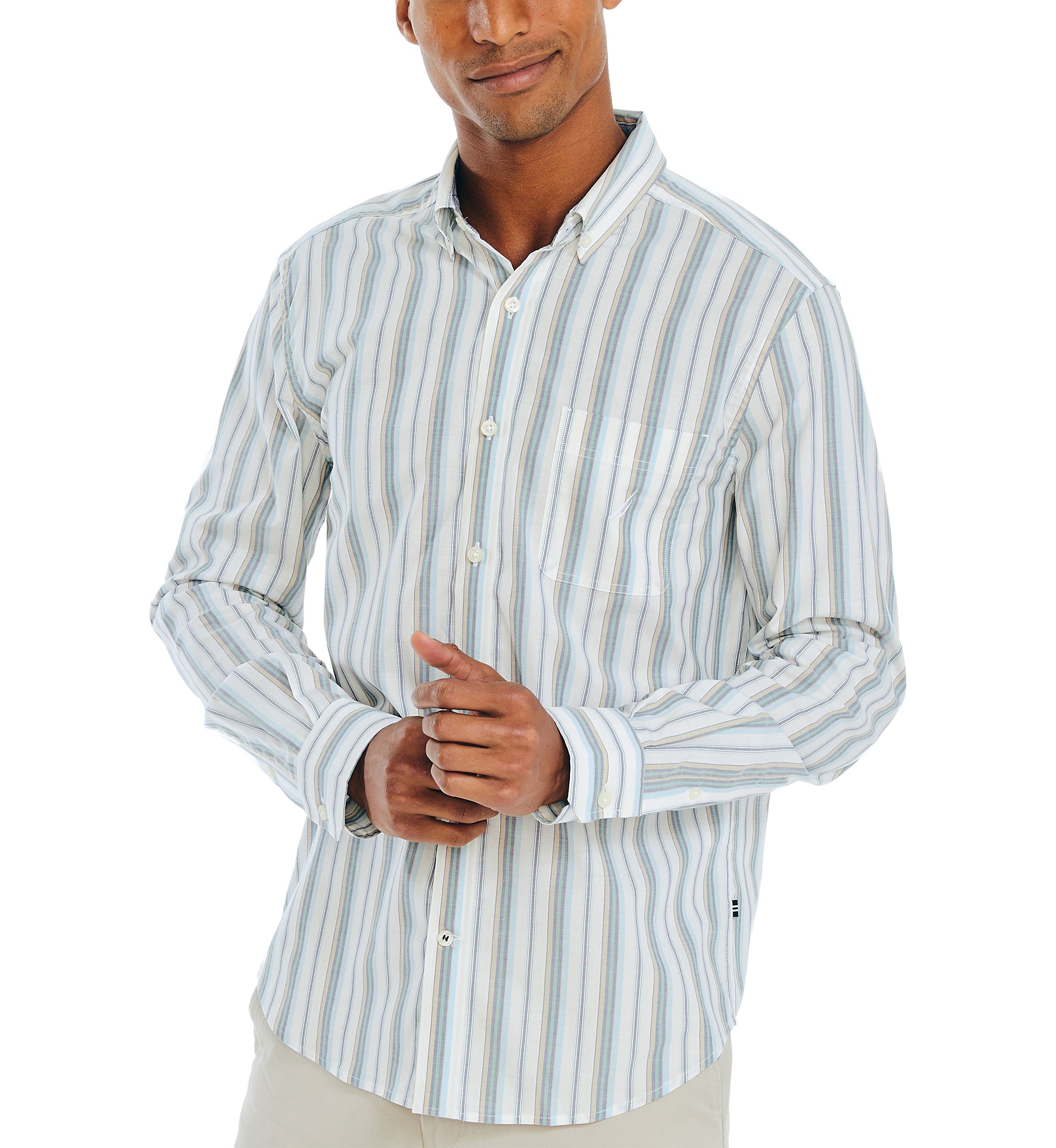 Sustainably Crafted Striped Shirt