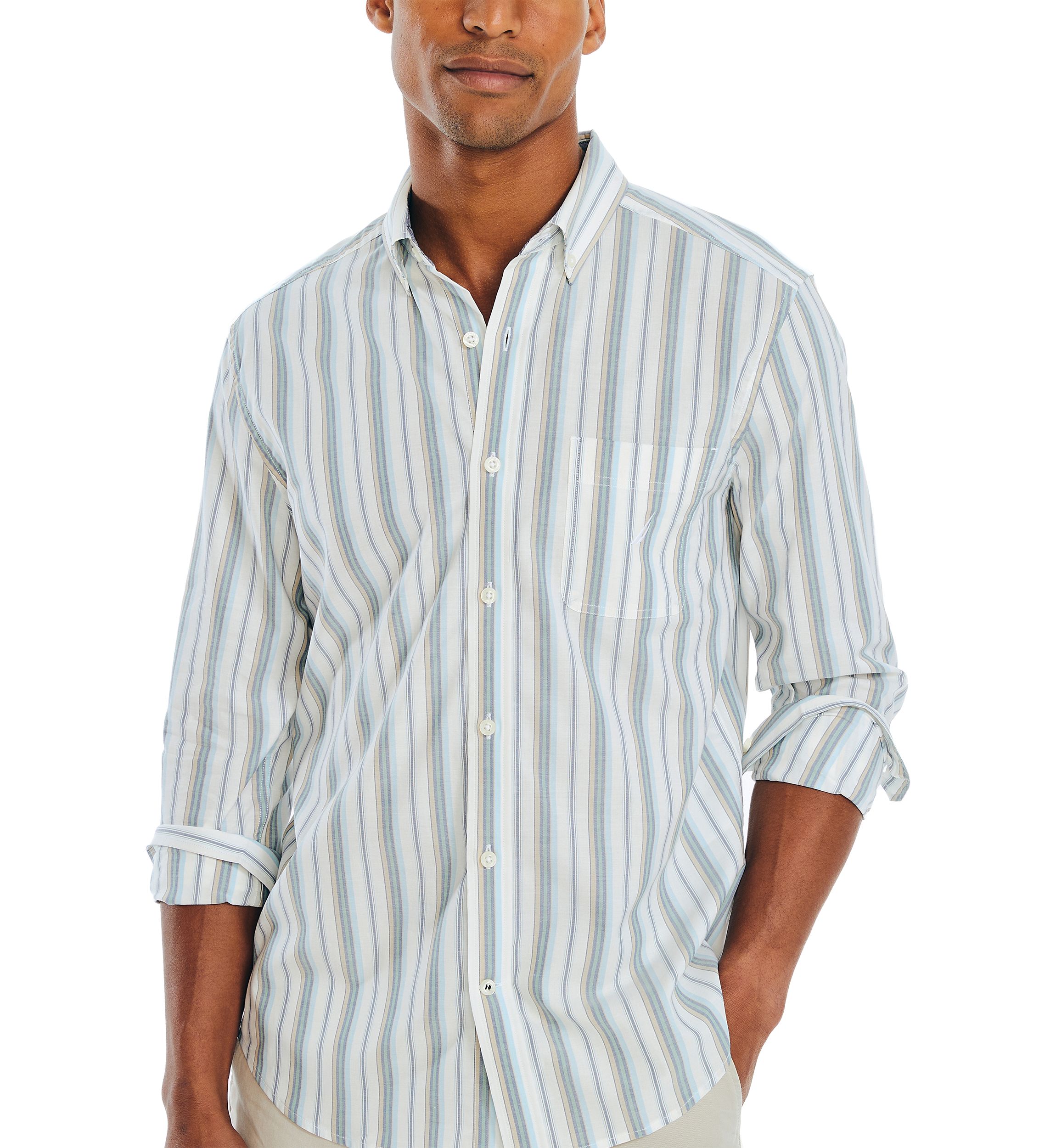 Sustainably Crafted Striped Shirt