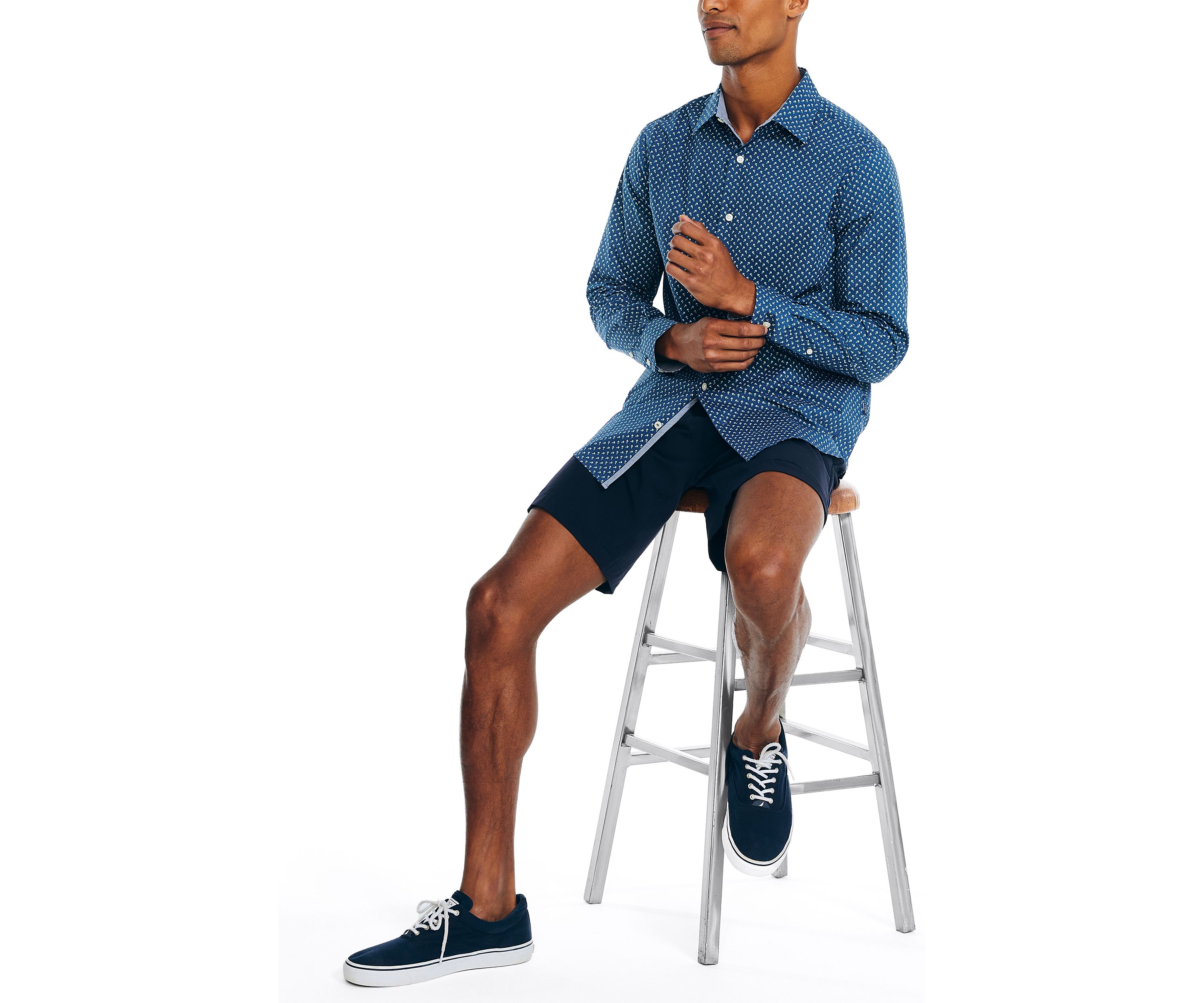 Navtech Slim Fit Printed Shirt