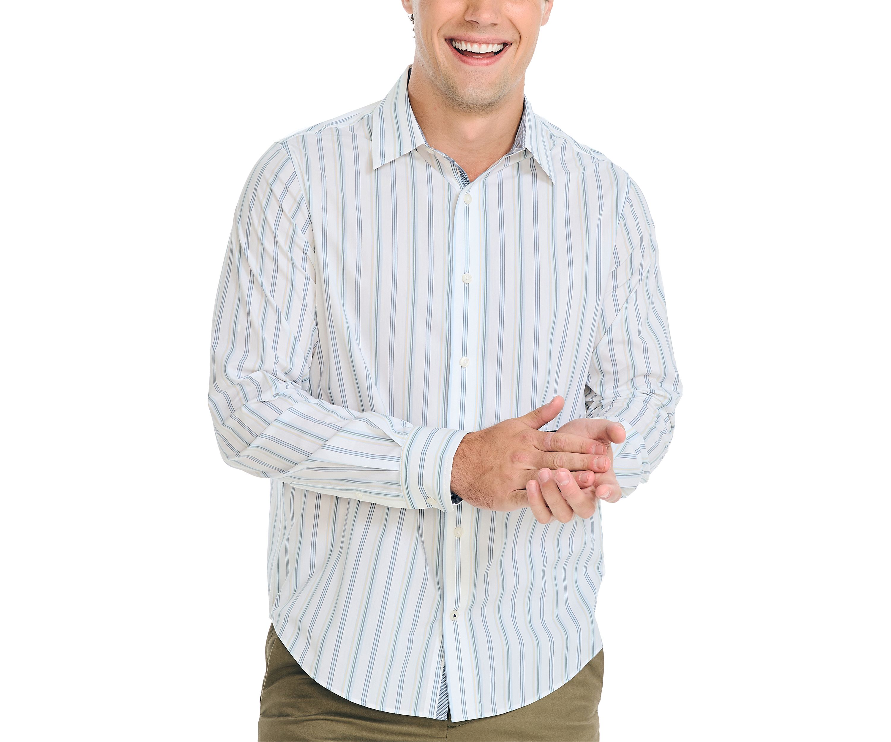 Navtech Slim Fit Striped Shirt