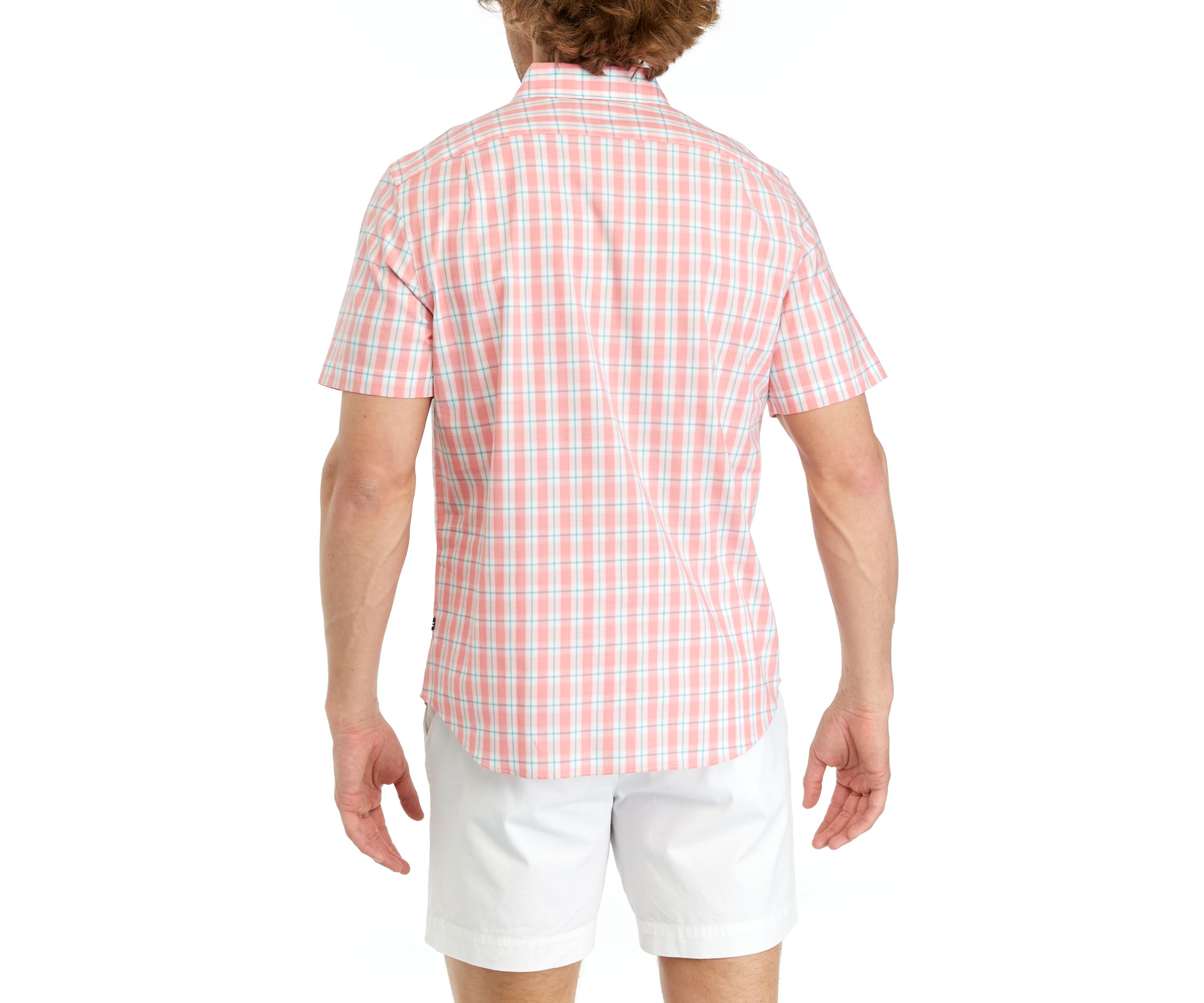 Sustainably Crafted Plaid Short Sleeve Shirt 