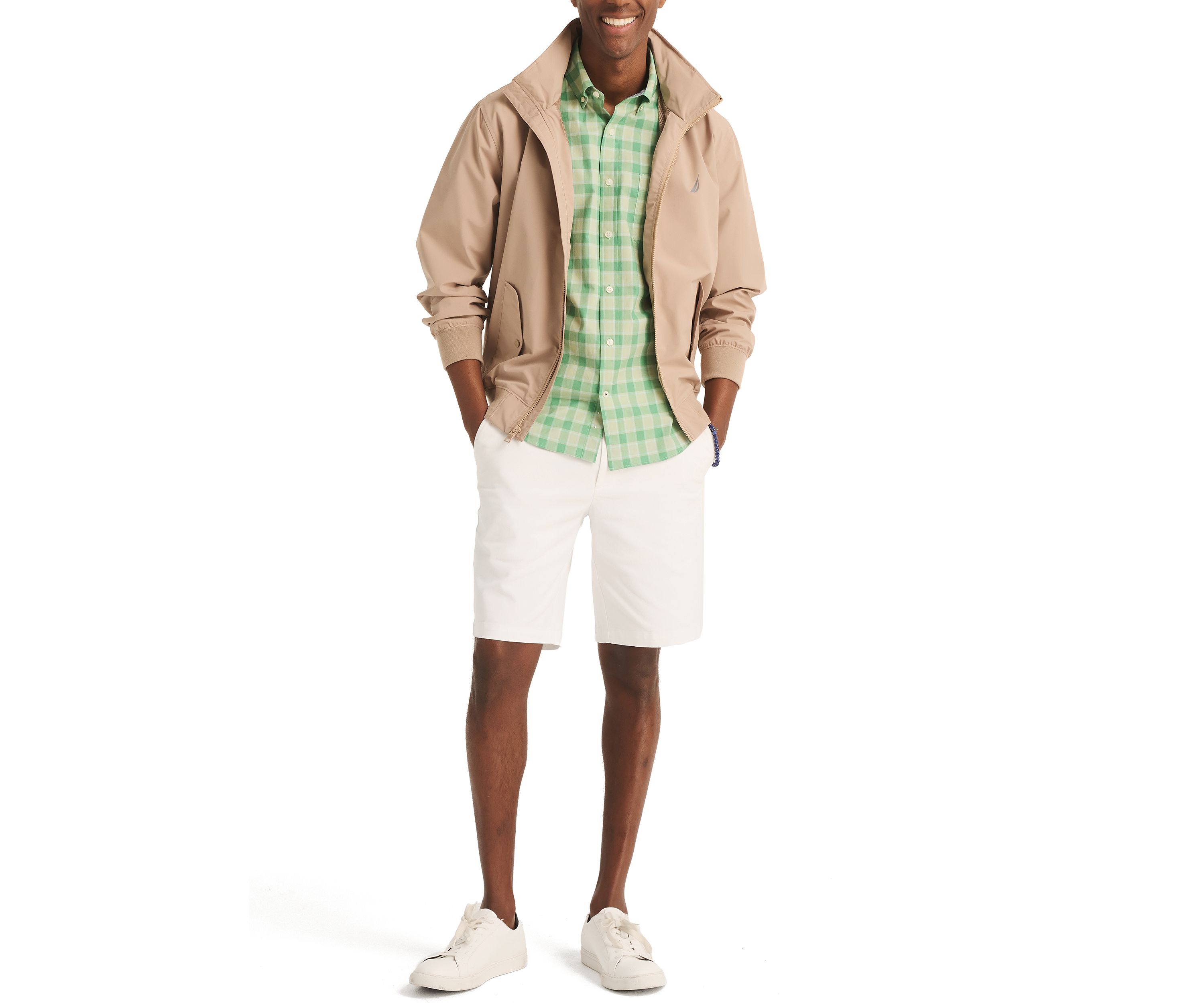Sustainably Crafted Plaid Short-Sleeve Shirt
