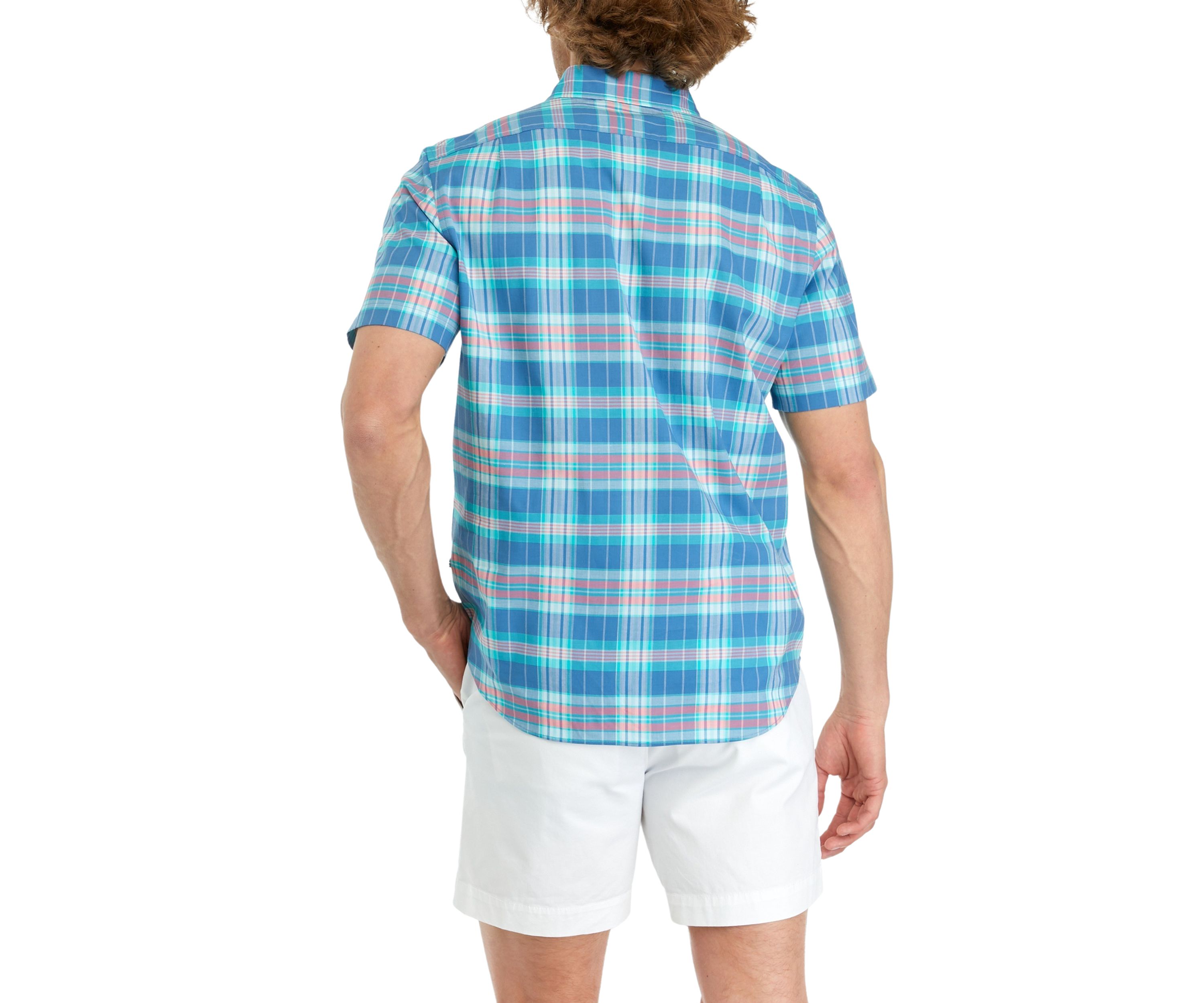 Sustainably Crafted Plaid Short Sleeve Shirt