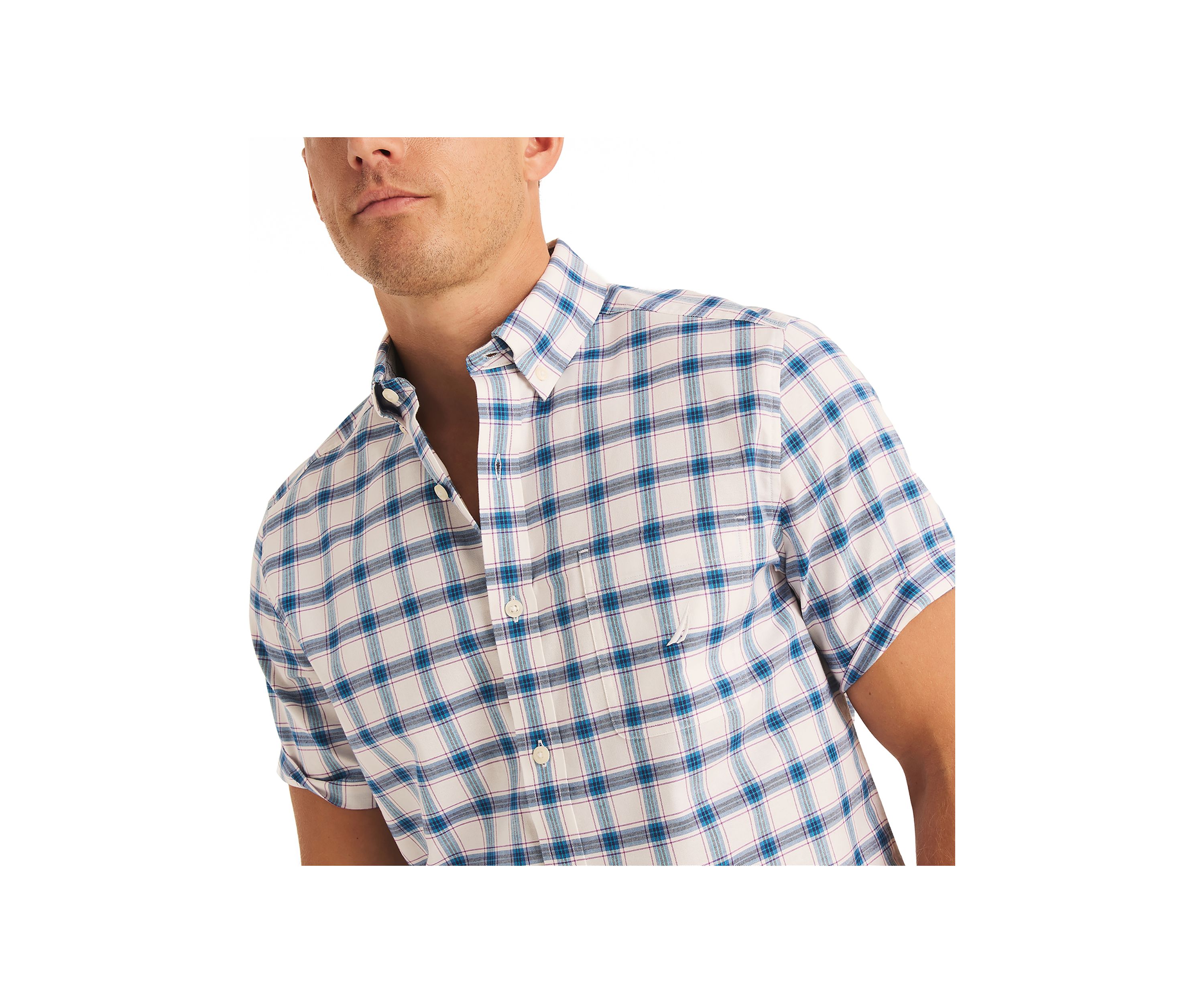 Plaid Short Sleeve Shirt