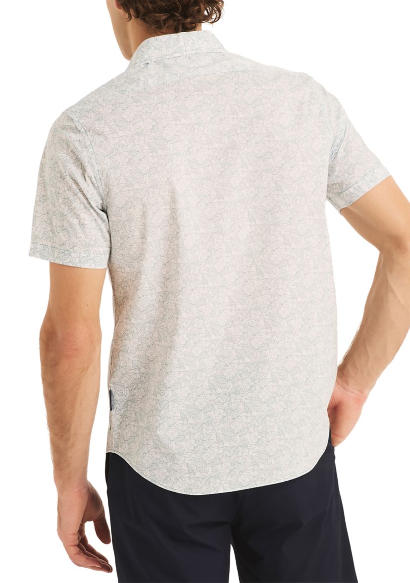 Navtech Trim Fit Printed Short Sleeve Shirt