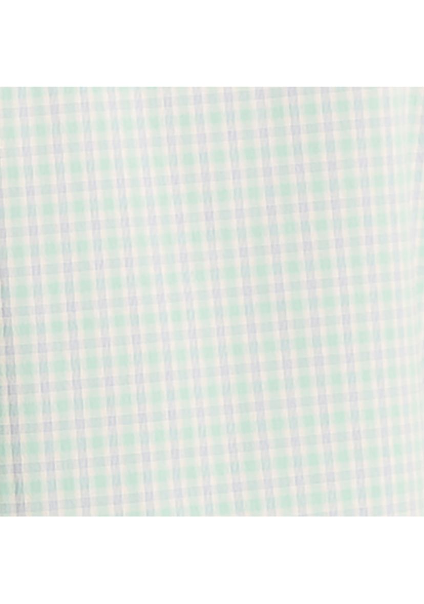 Navtech Trim Fit Plaid Short Sleeve Shirt
