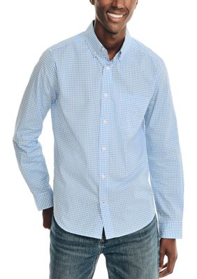 Nautica Men's Gingham Plaid Shirt