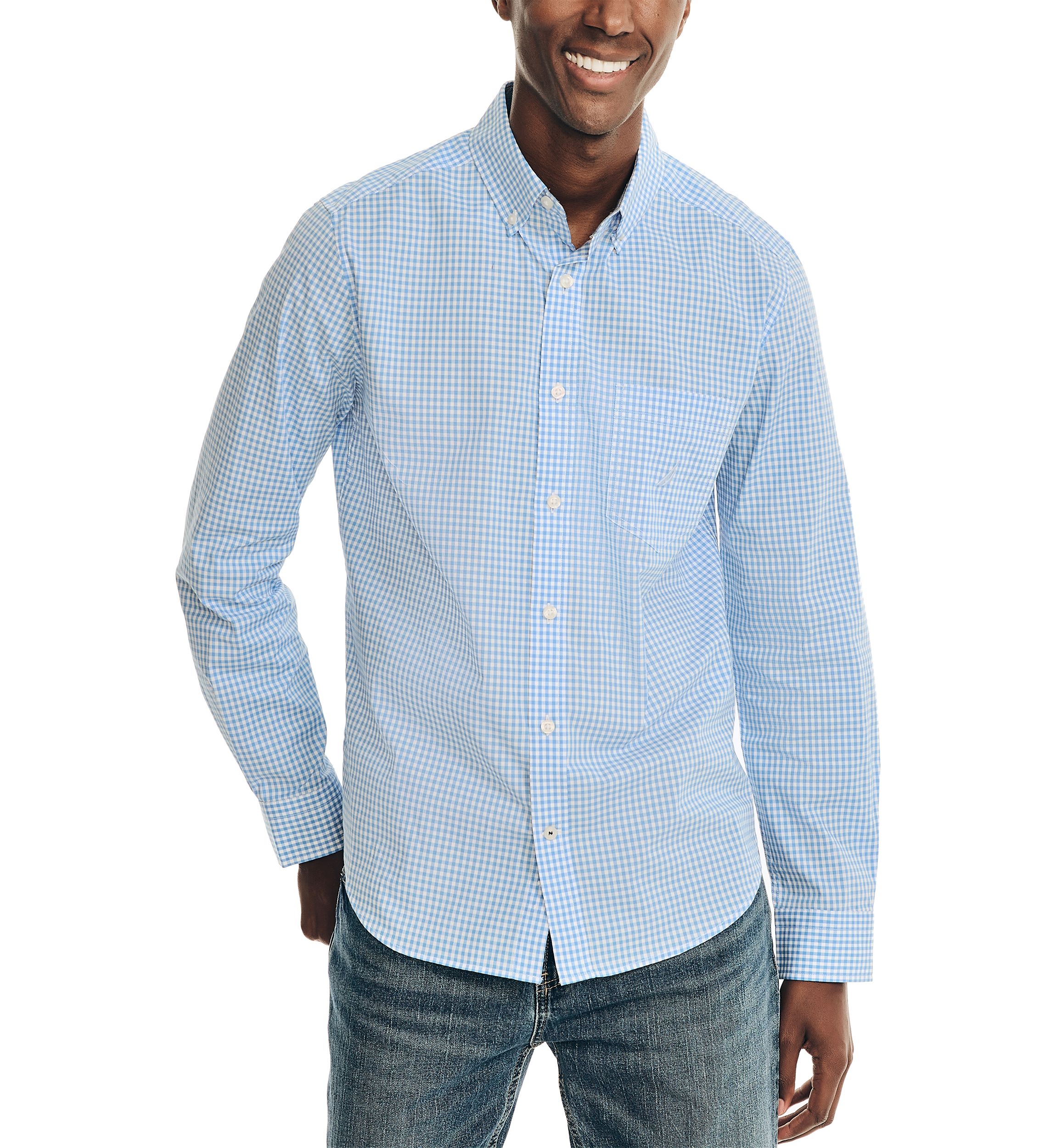 Gingham Plaid Shirt