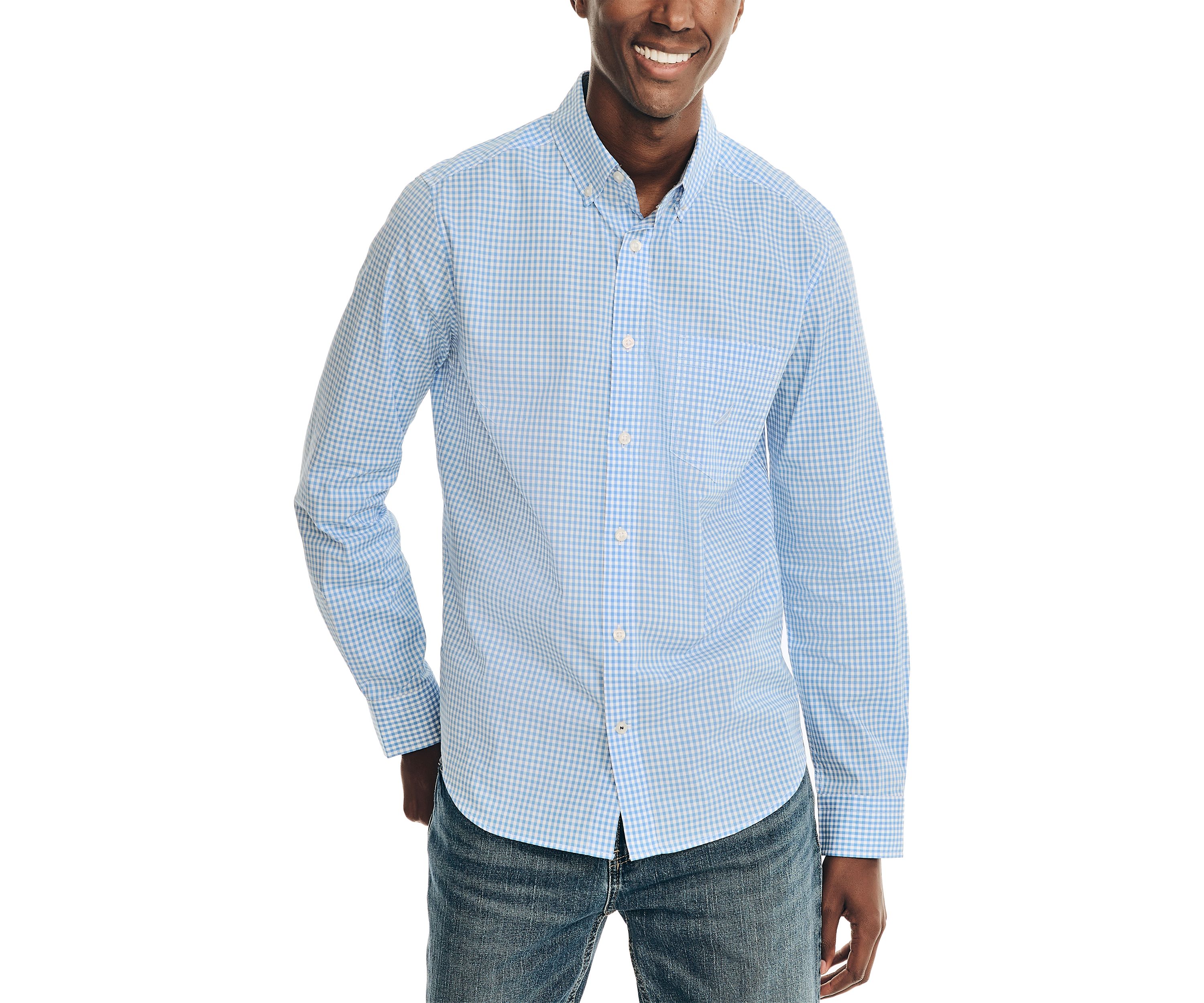 Gingham Plaid Shirt