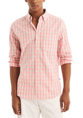 Nautica Men's Sustainably Crafted Plaid Shirt