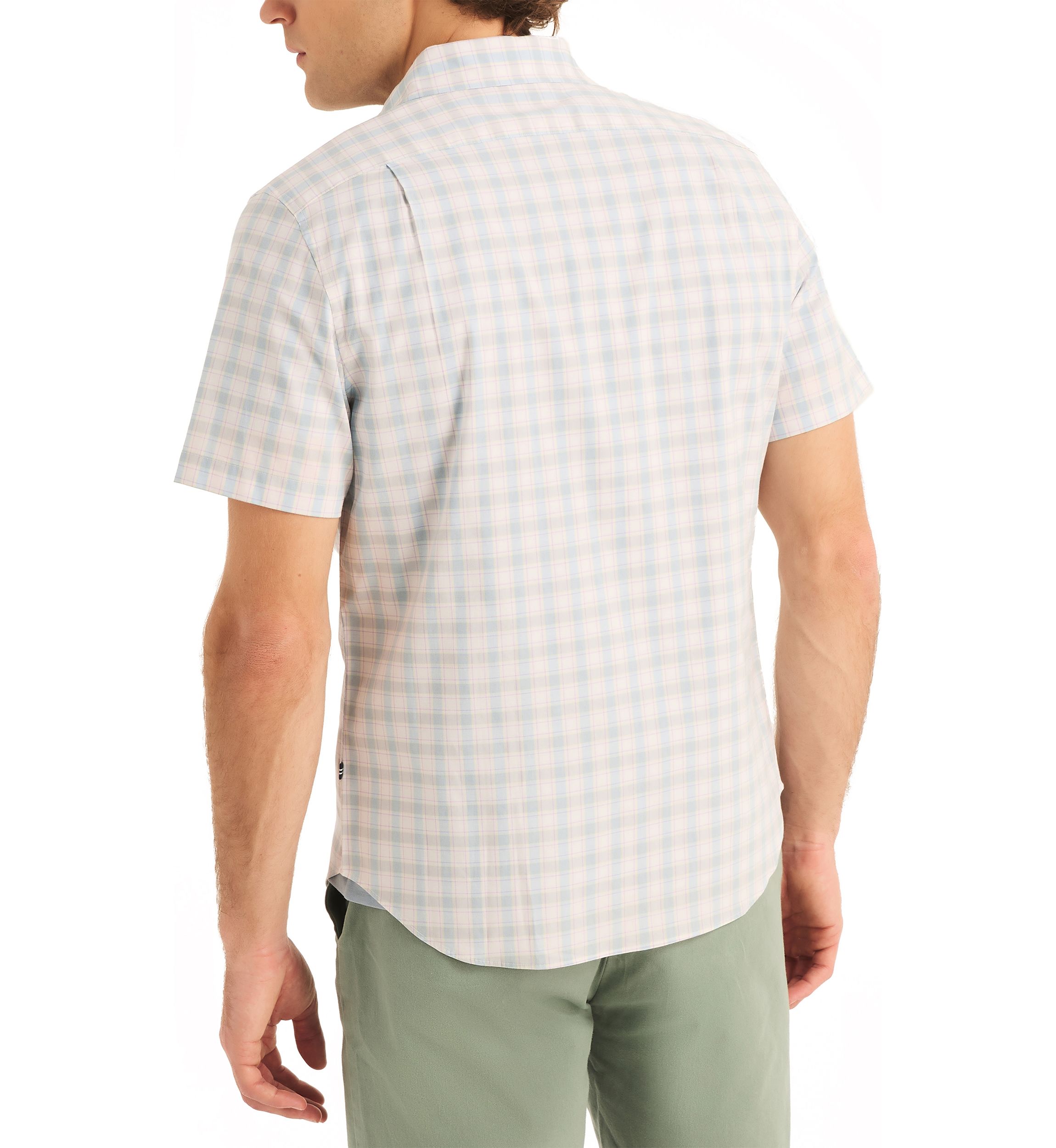 Sustainably Crafted Plaid Short-Sleeve Shirt