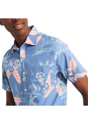 Sustainably Crafted Printed Short-Sleeve Shirt