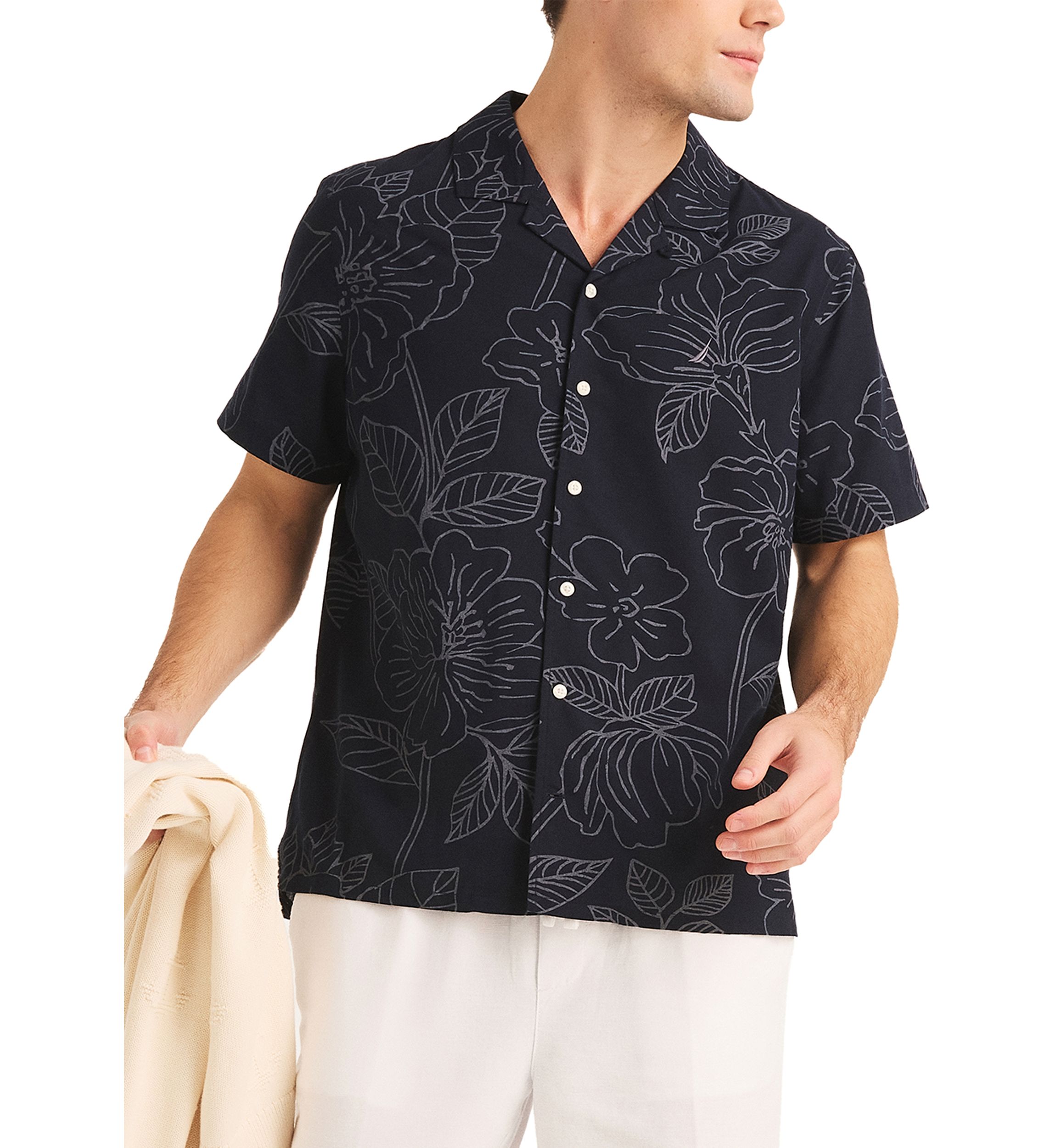 Miami Vice x Nautica Sustainably Crafted Short-Sleeve Camp Shirt