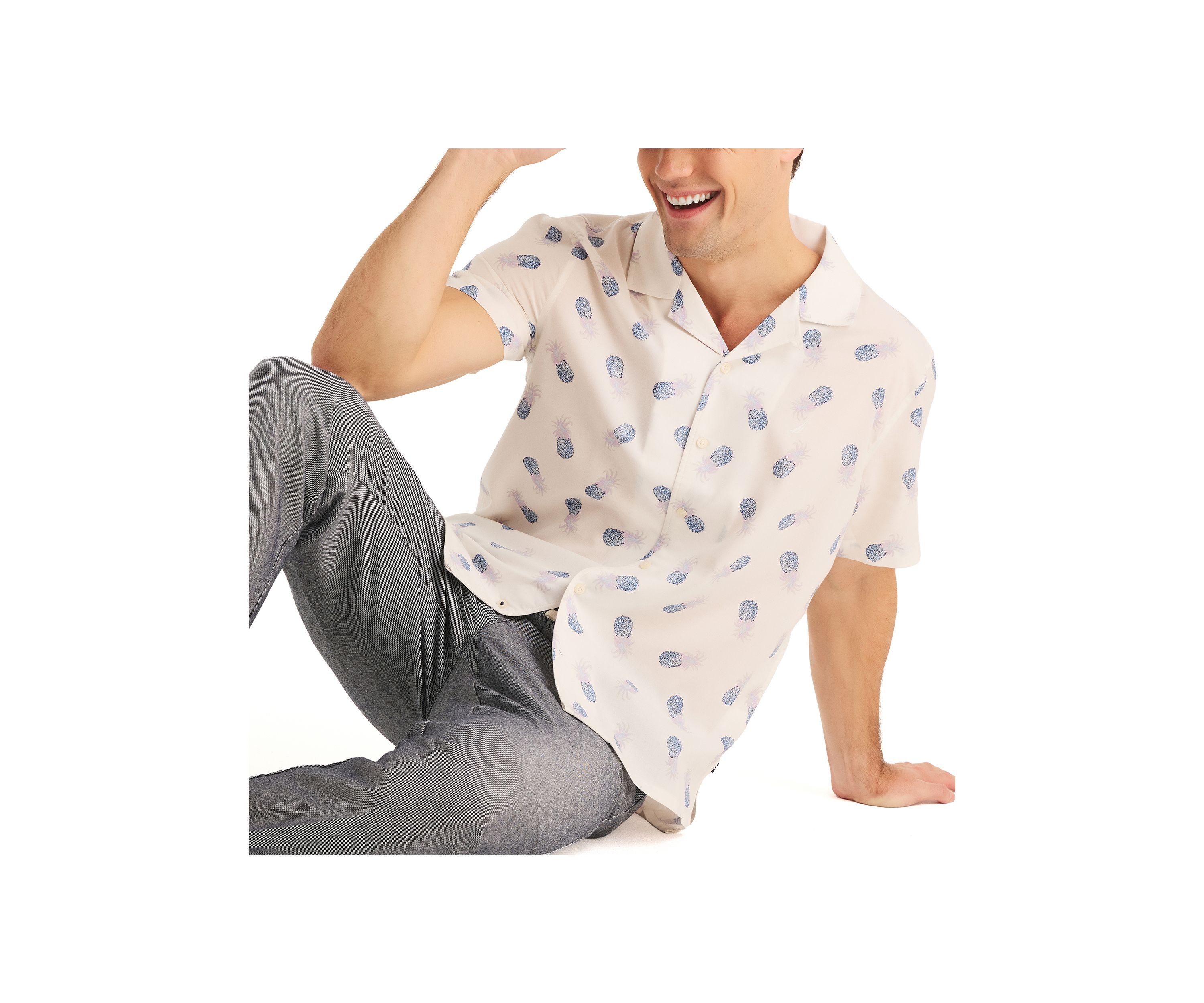 Miami Vice x Nautica Sustainably Crafted Short-Sleeve Camp Shirt