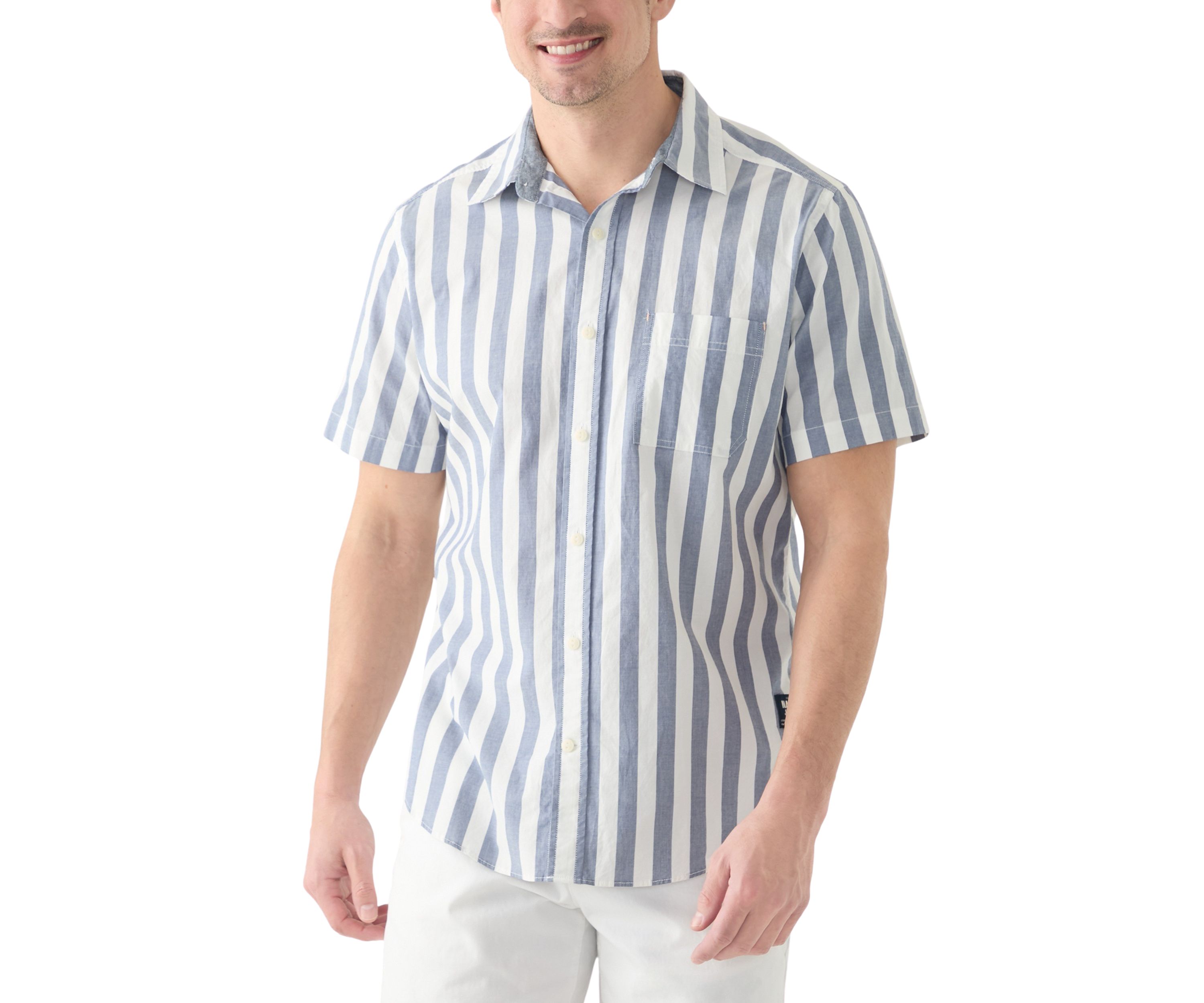 Striped Short-Sleeve Shirt