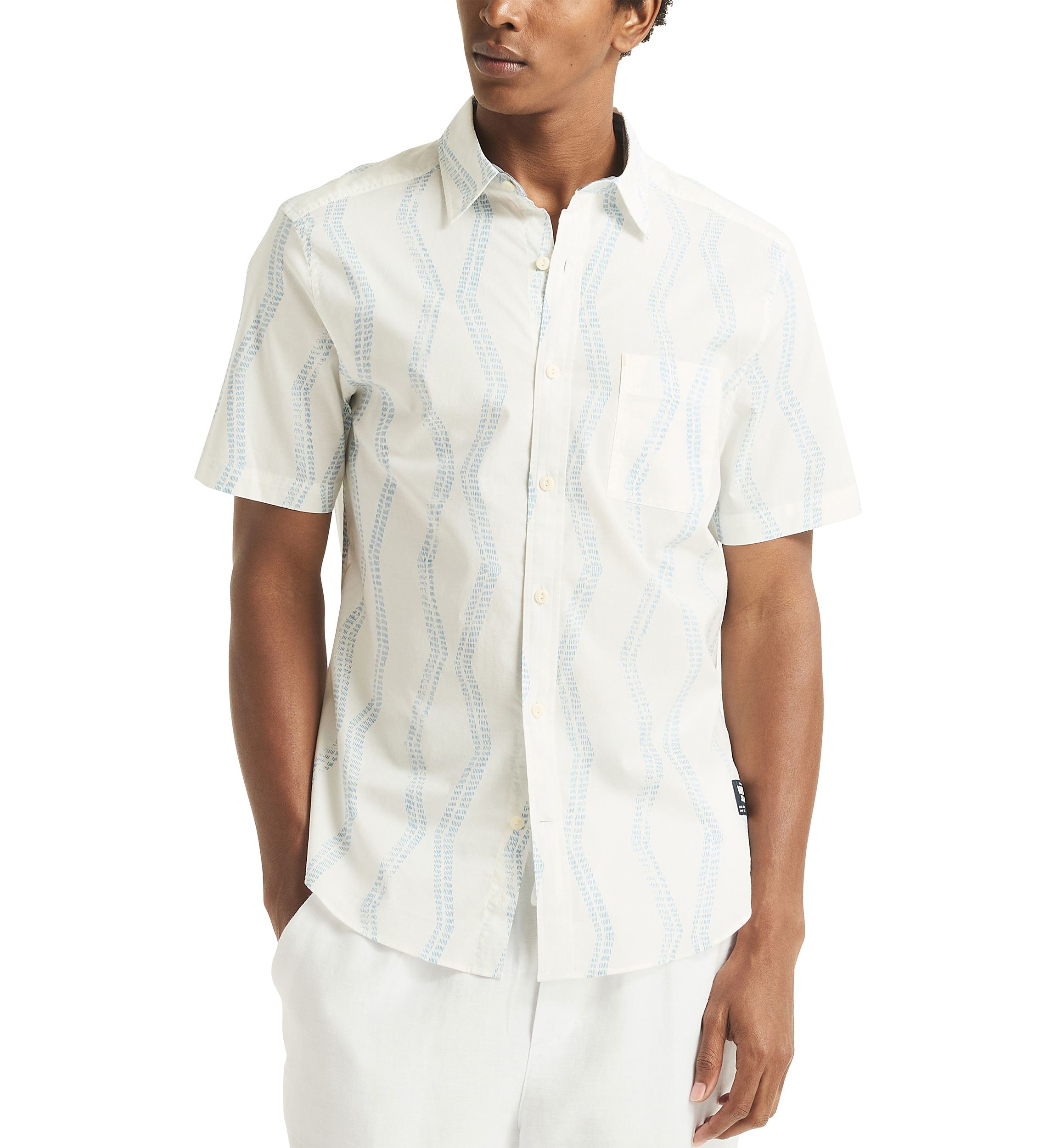 Jeans Co. Printed Short-Sleeve Shirt
