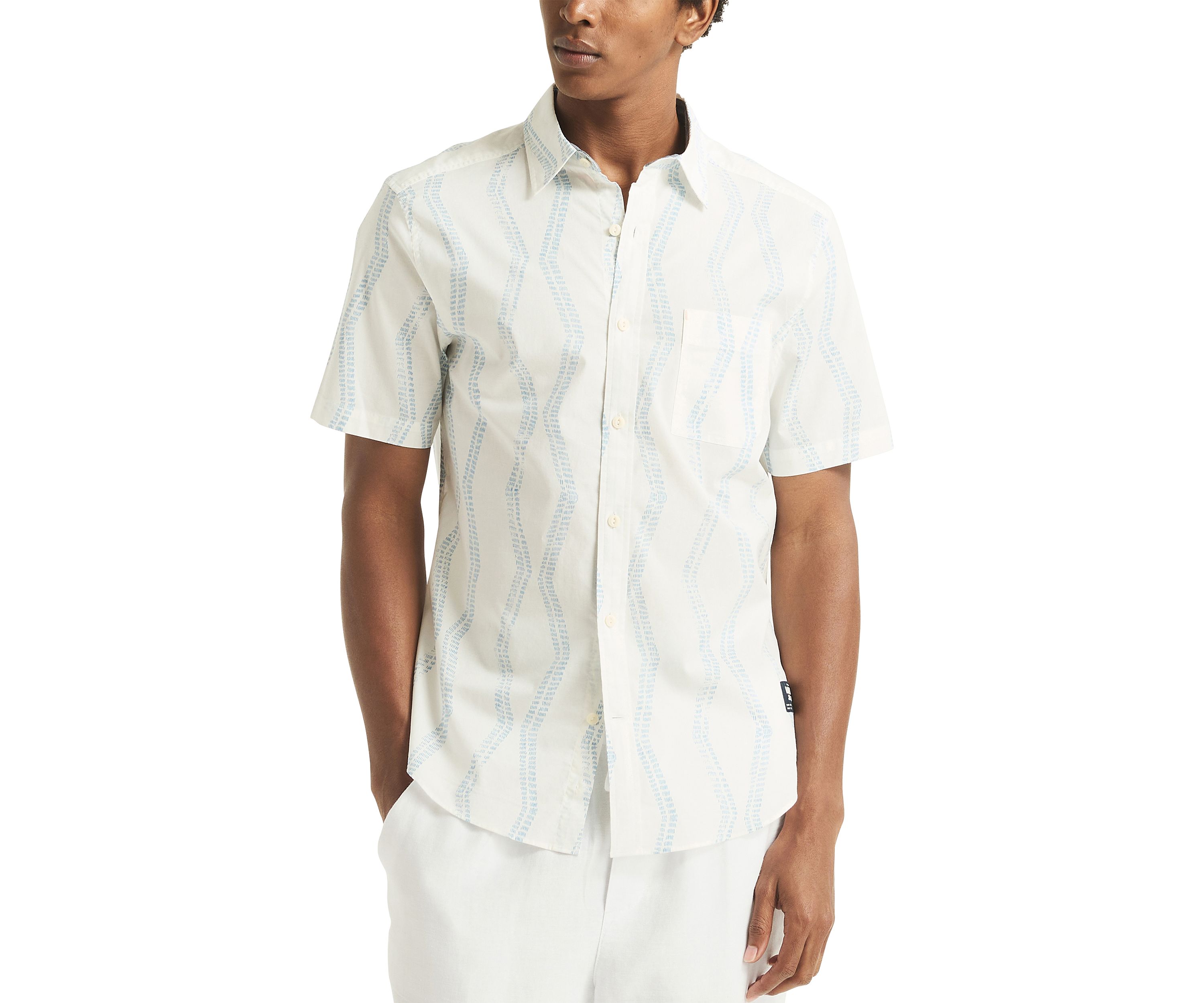 Jeans Co. Printed Short-Sleeve Shirt