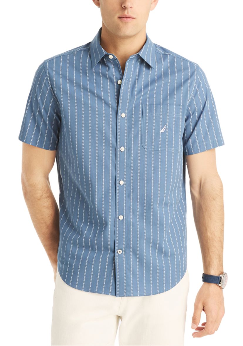  Sustainably Crafted Printed Short-Sleeve Shirt