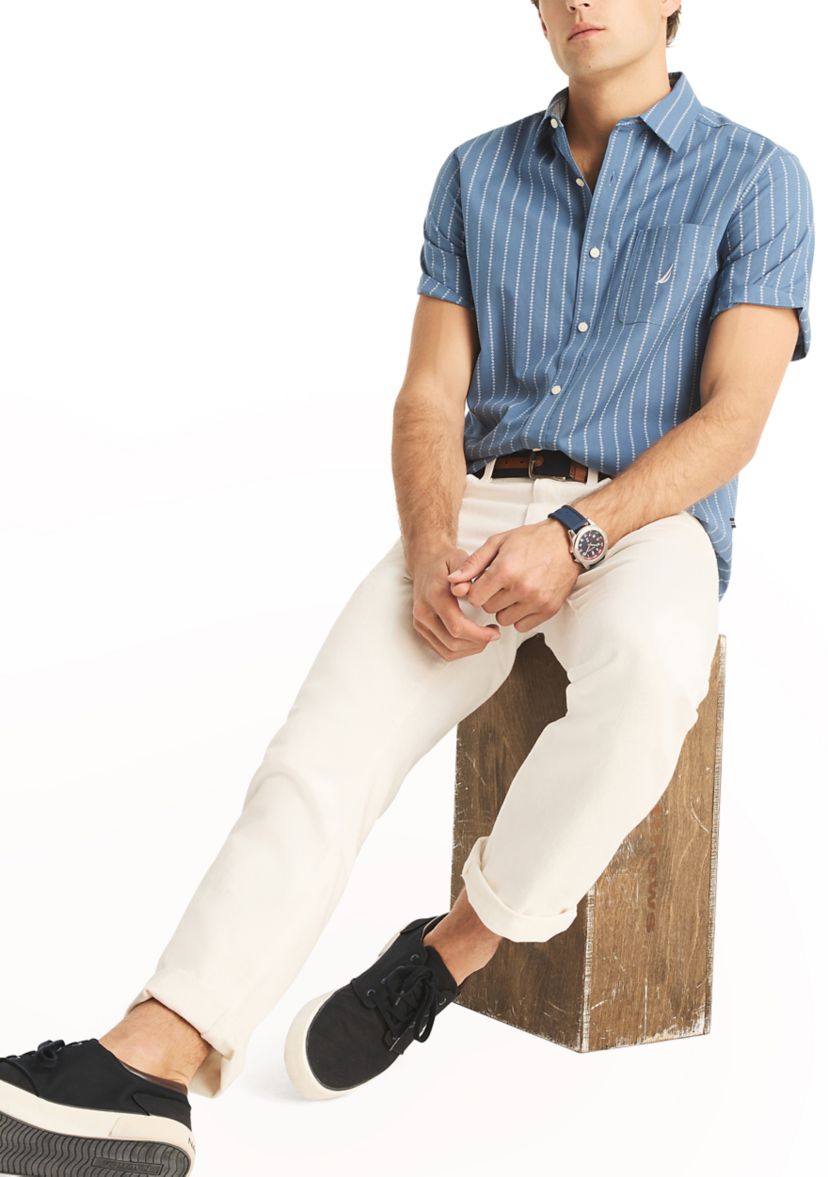  Sustainably Crafted Printed Short-Sleeve Shirt