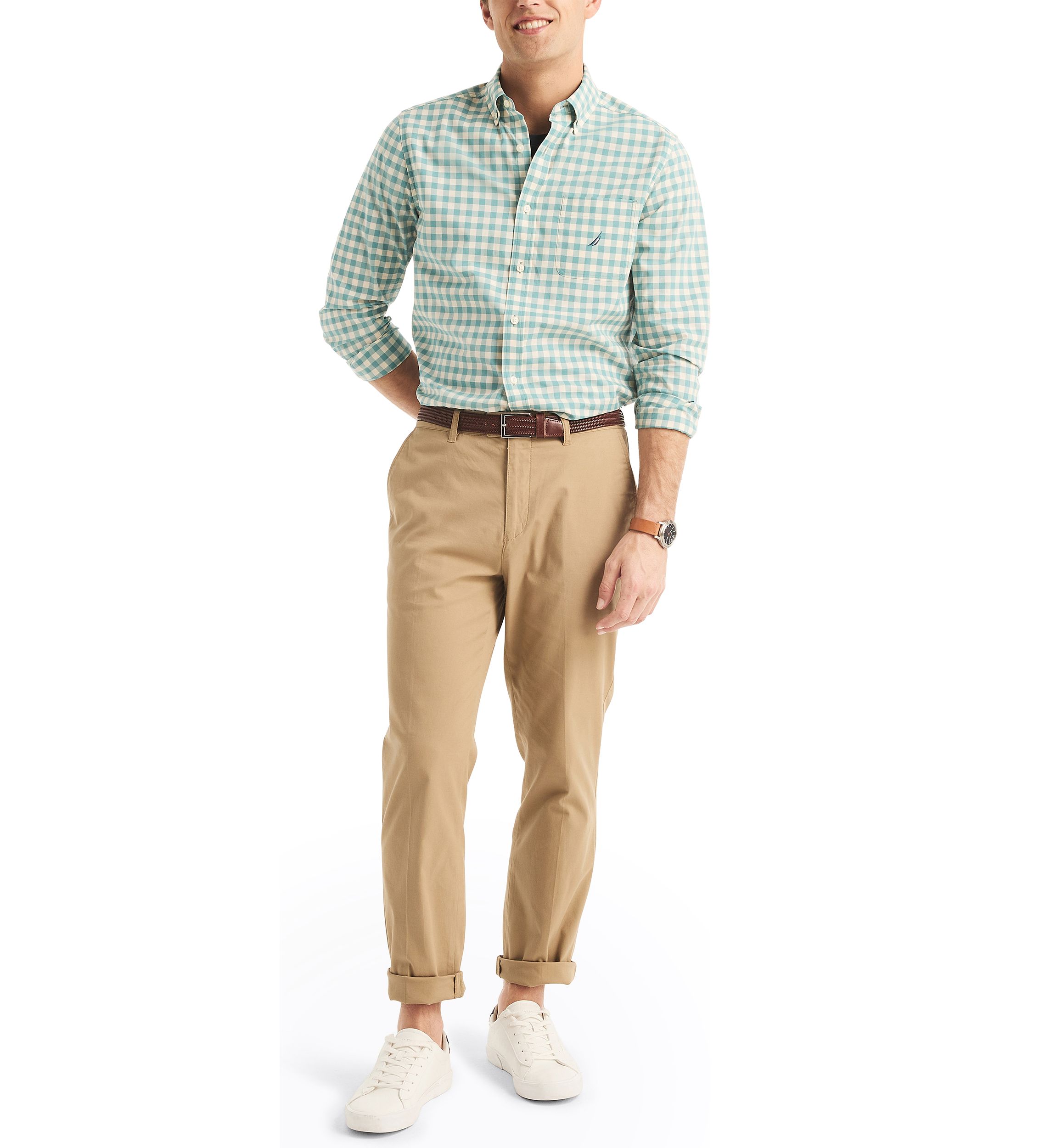 Sustainably Crafted Plaid Printed Shirt