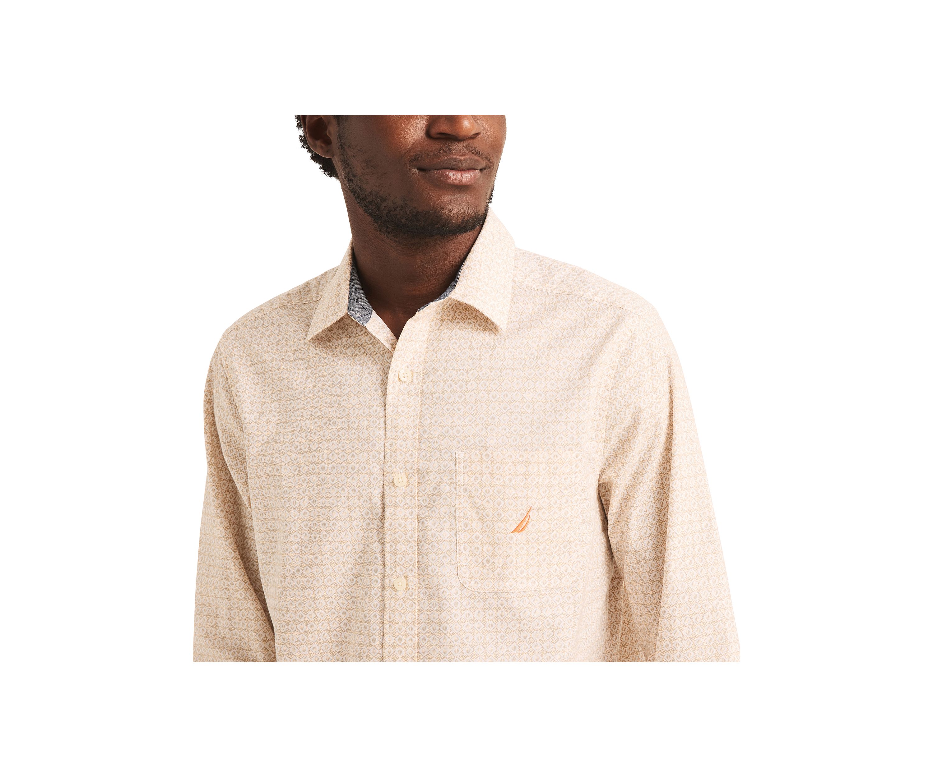 Sustainably Crafted Geo Printed Shirt