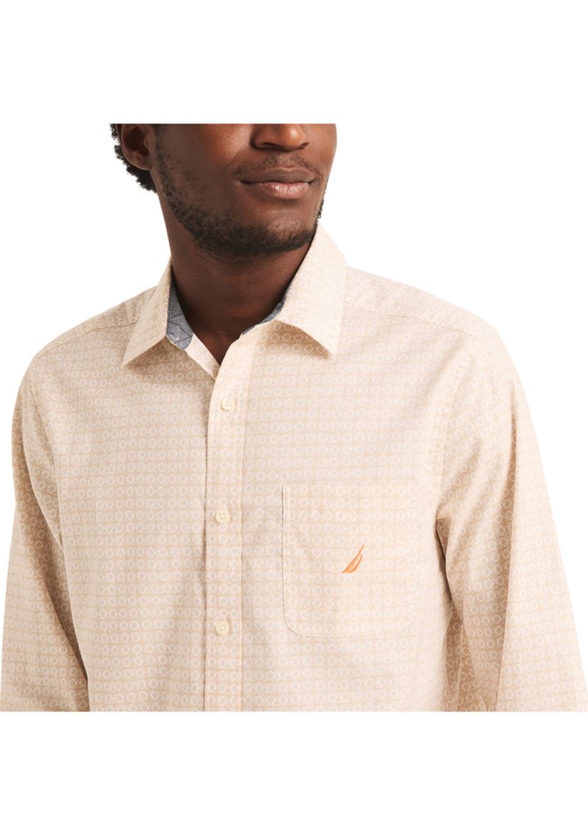 Sustainably Crafted Geo Printed Shirt