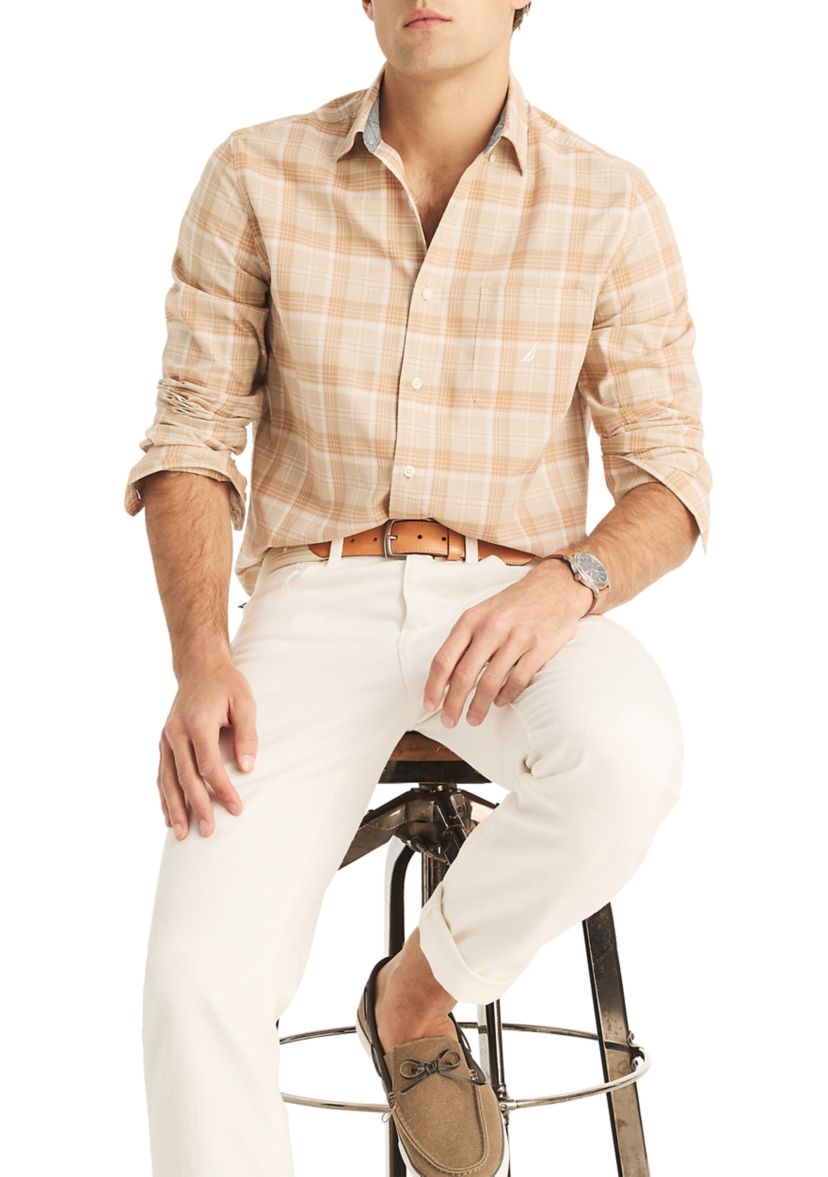 Sustainably Crafted Plaid Printed Shirt