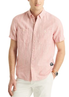 Jeans Co. Linen Short-Sleeve Shirt