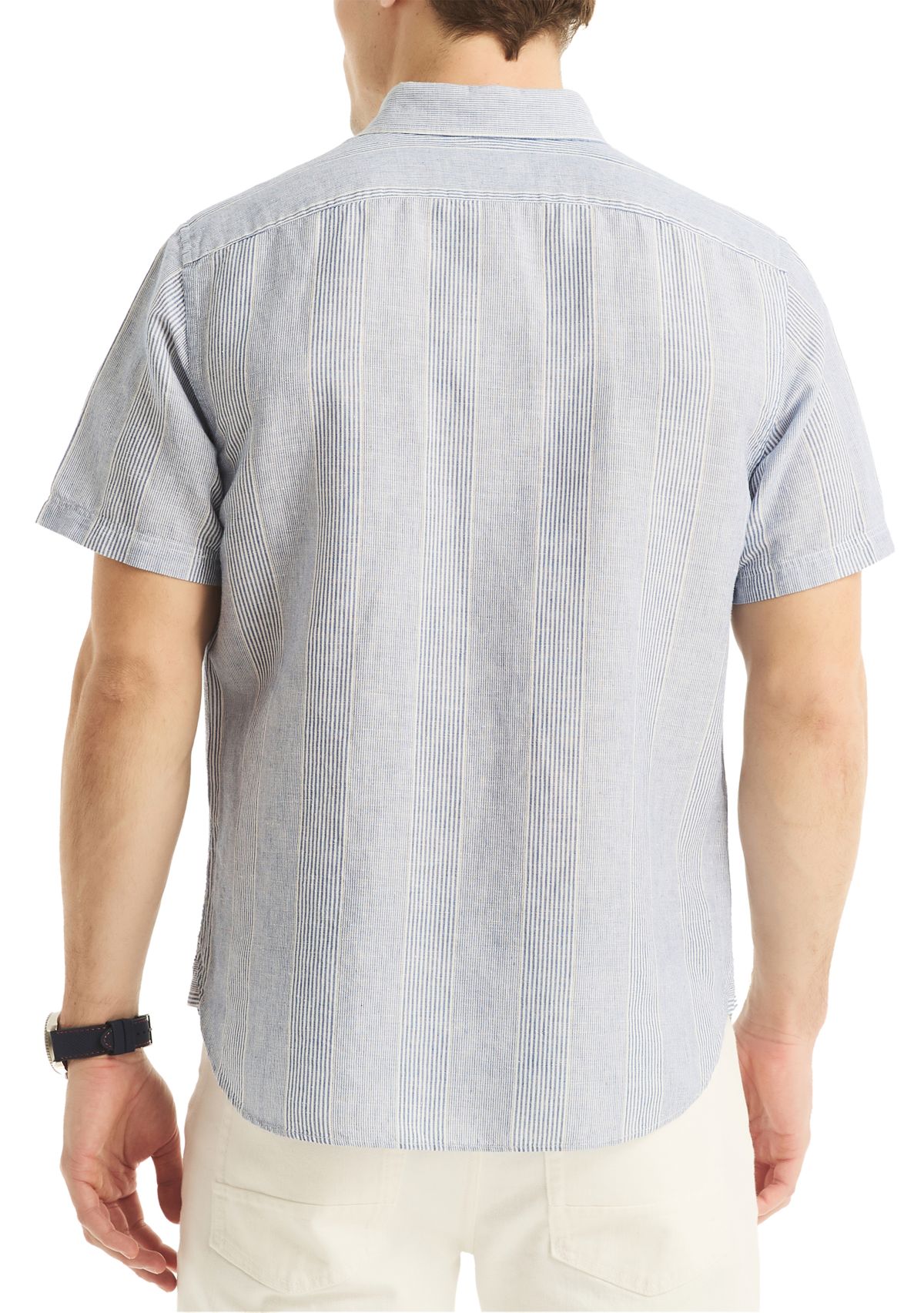 Jeans Co. Linen Short-Sleeve Shirt