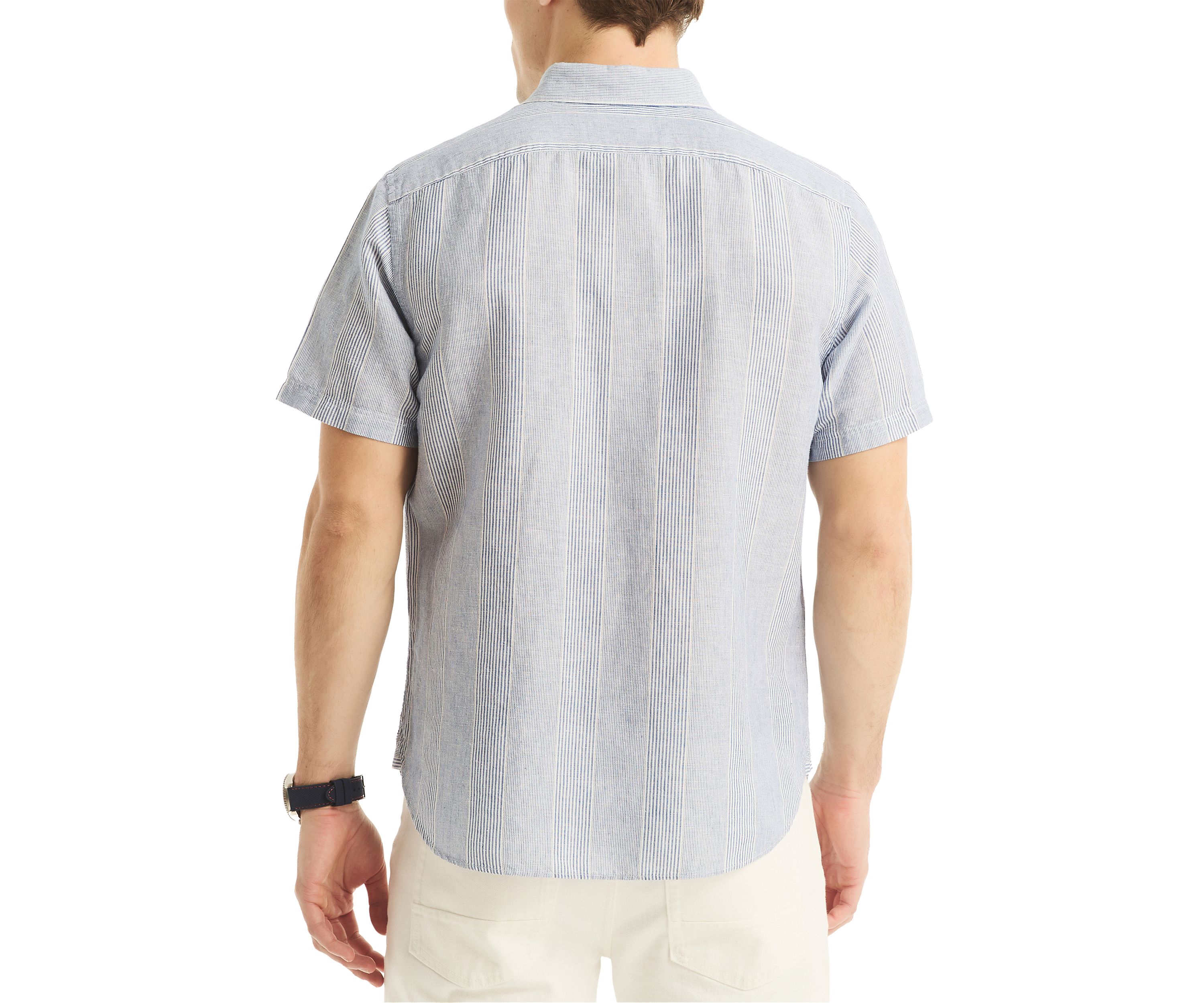 Jeans Co. Linen Short-Sleeve Shirt