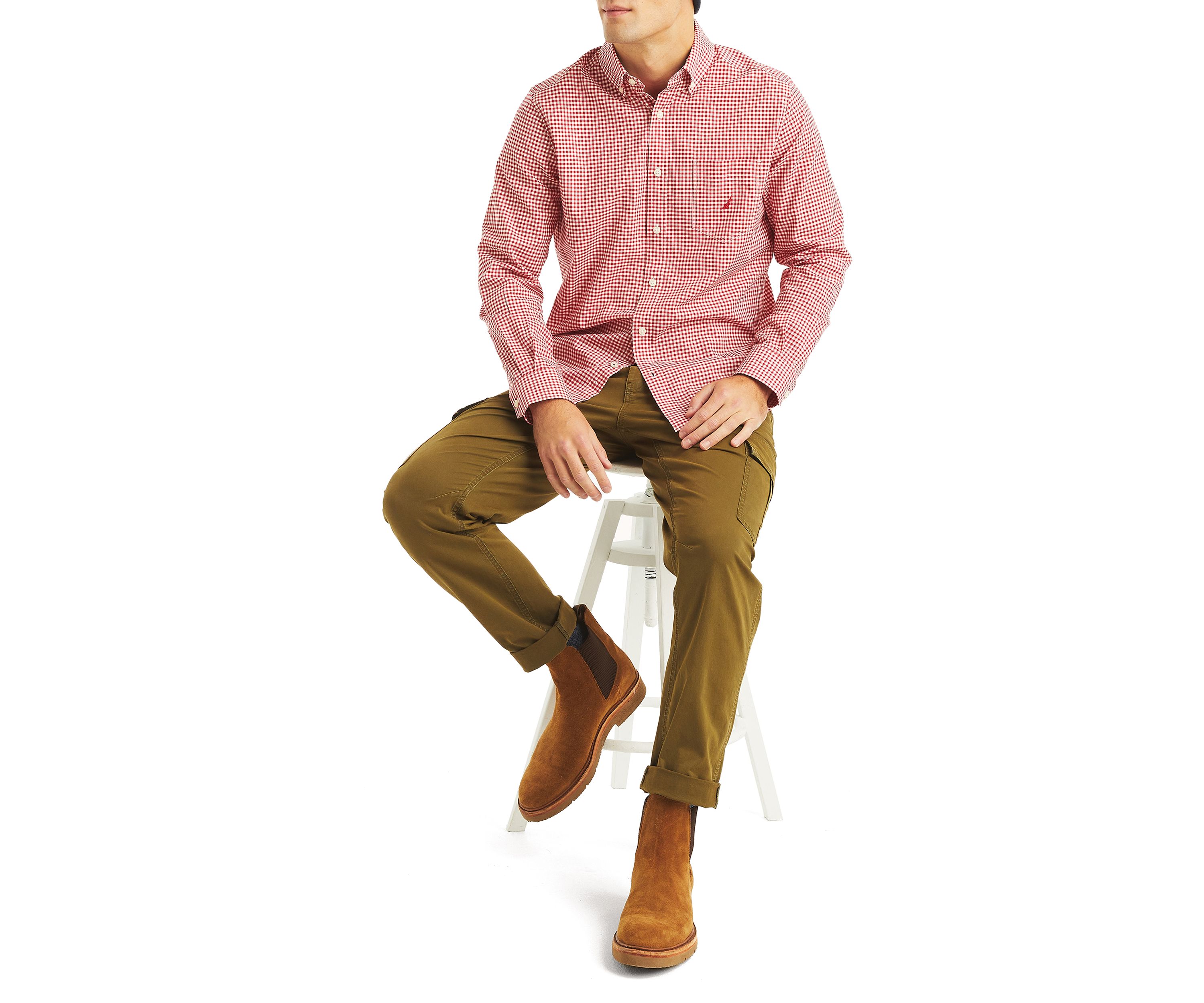 Long Sleeve Sustainable Woven Shirt