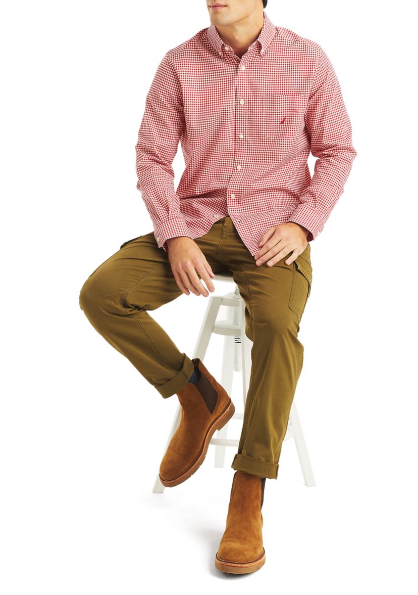 Long Sleeve Sustainable Woven Shirt
