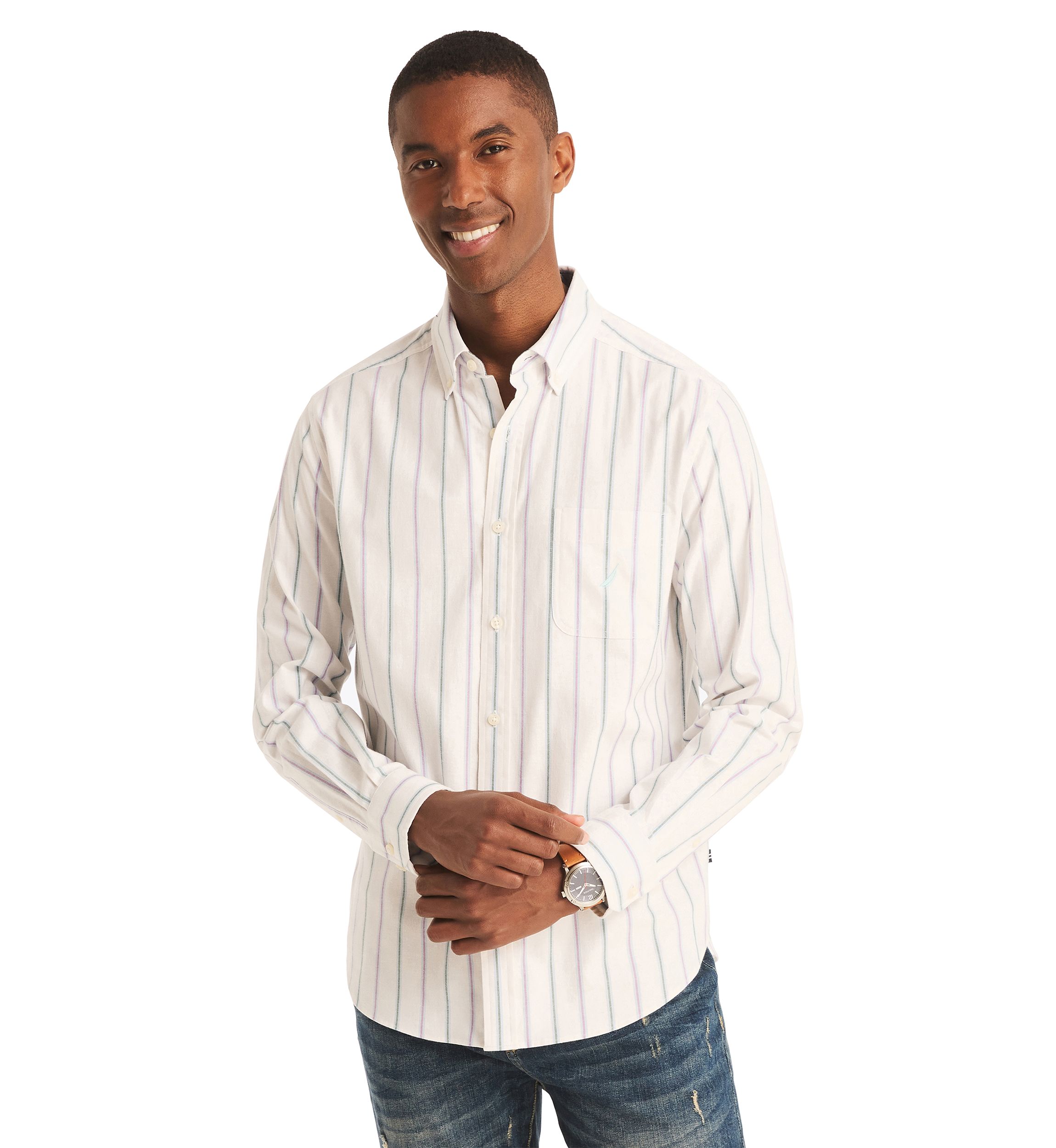 Striped Oxford Shirt