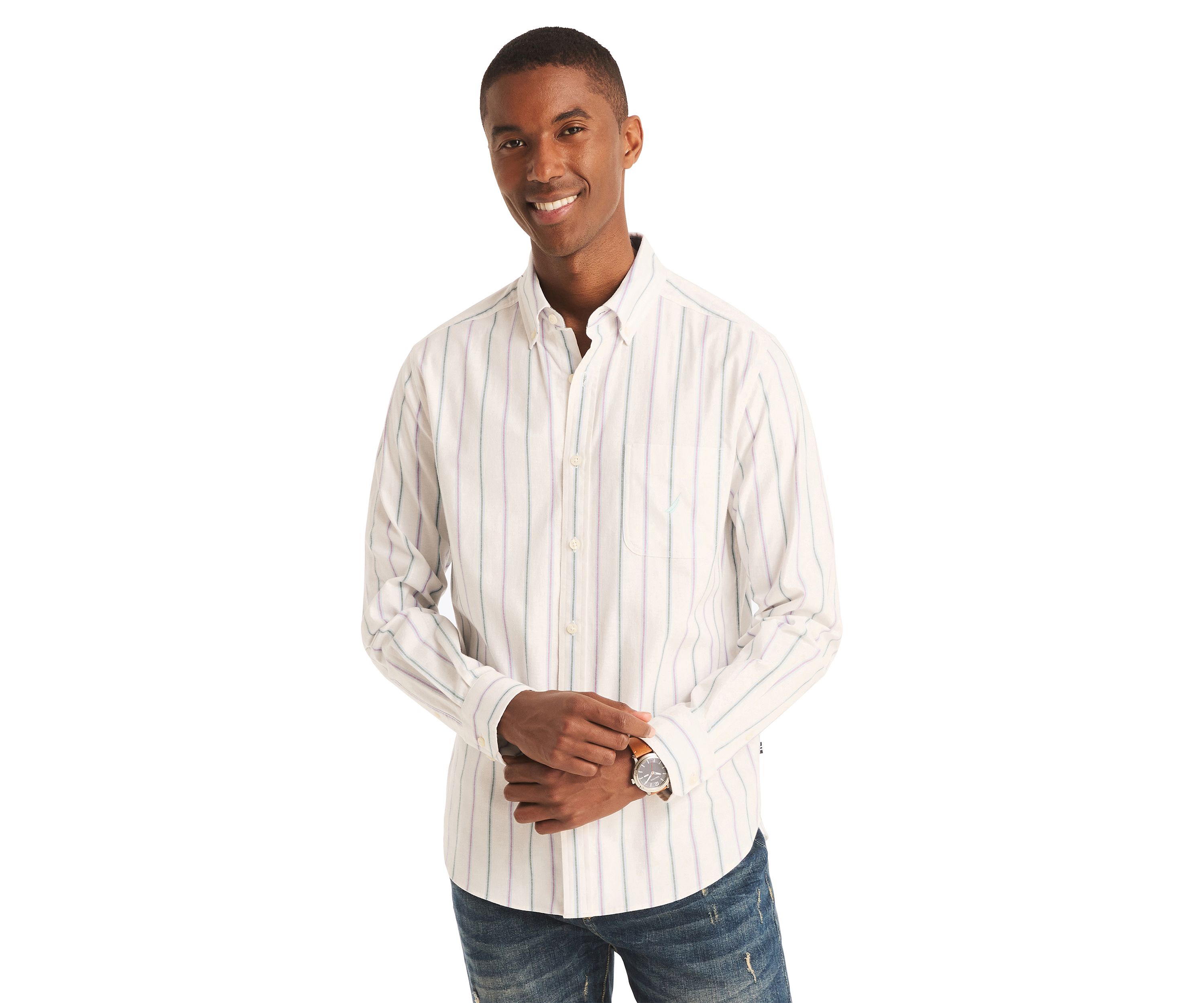 Striped Oxford Shirt