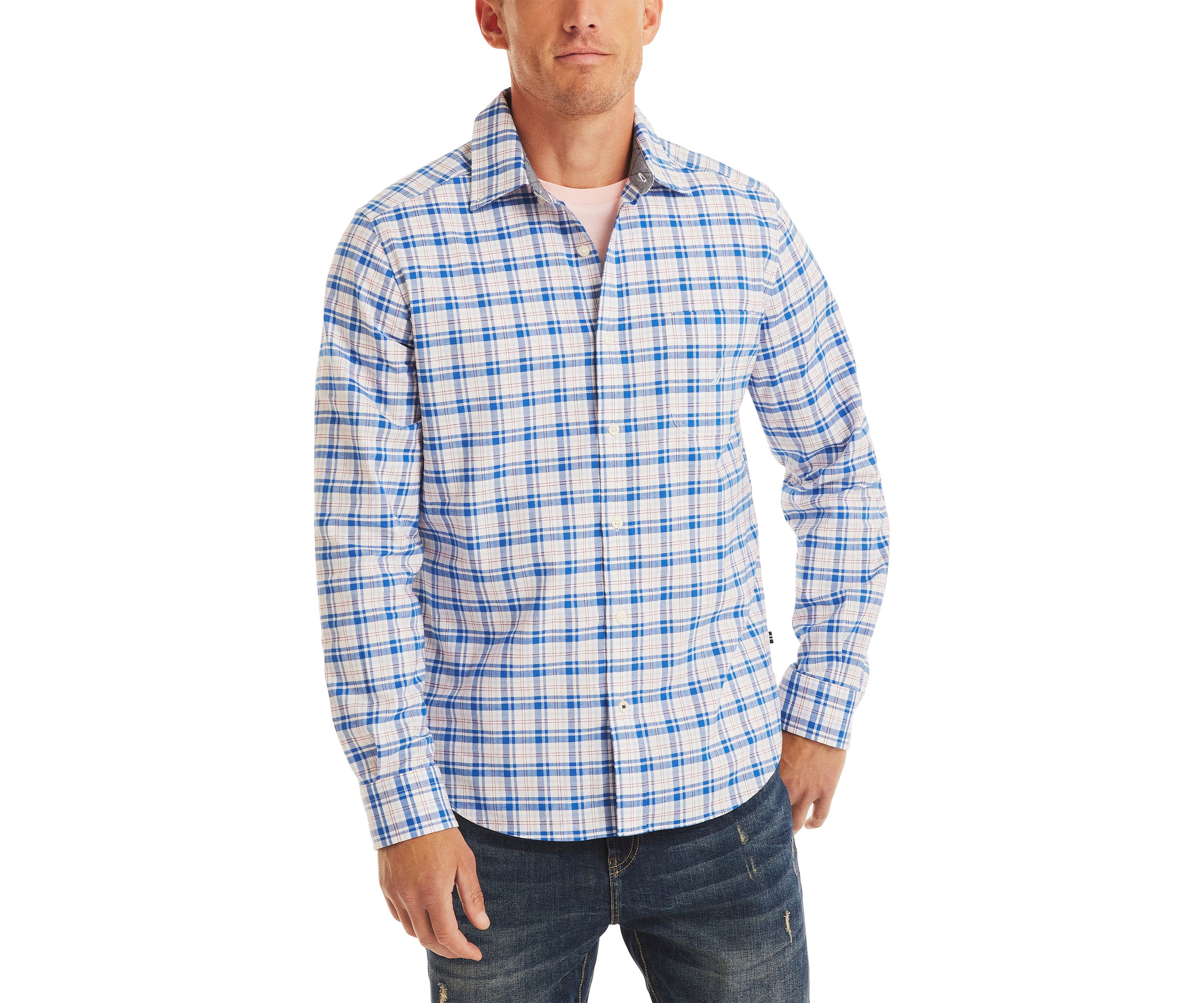 Plaid Oxford Shirt 