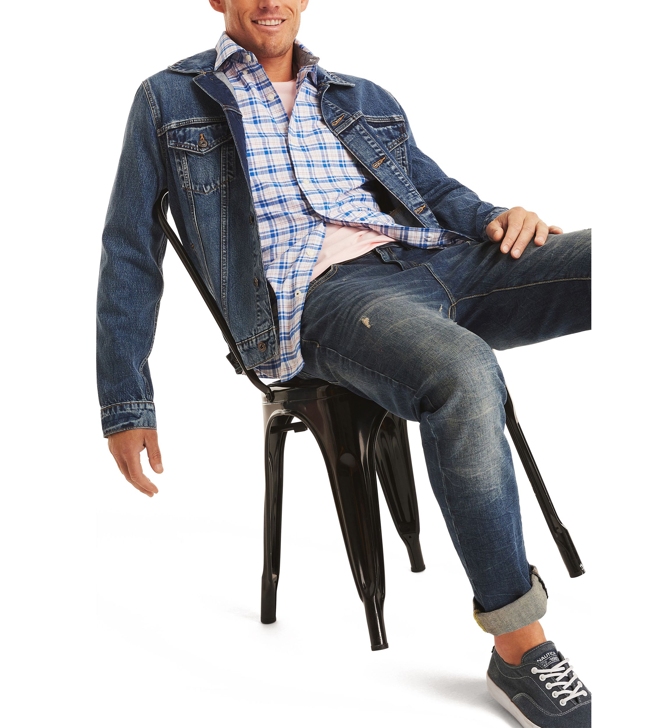 Plaid Oxford Shirt 