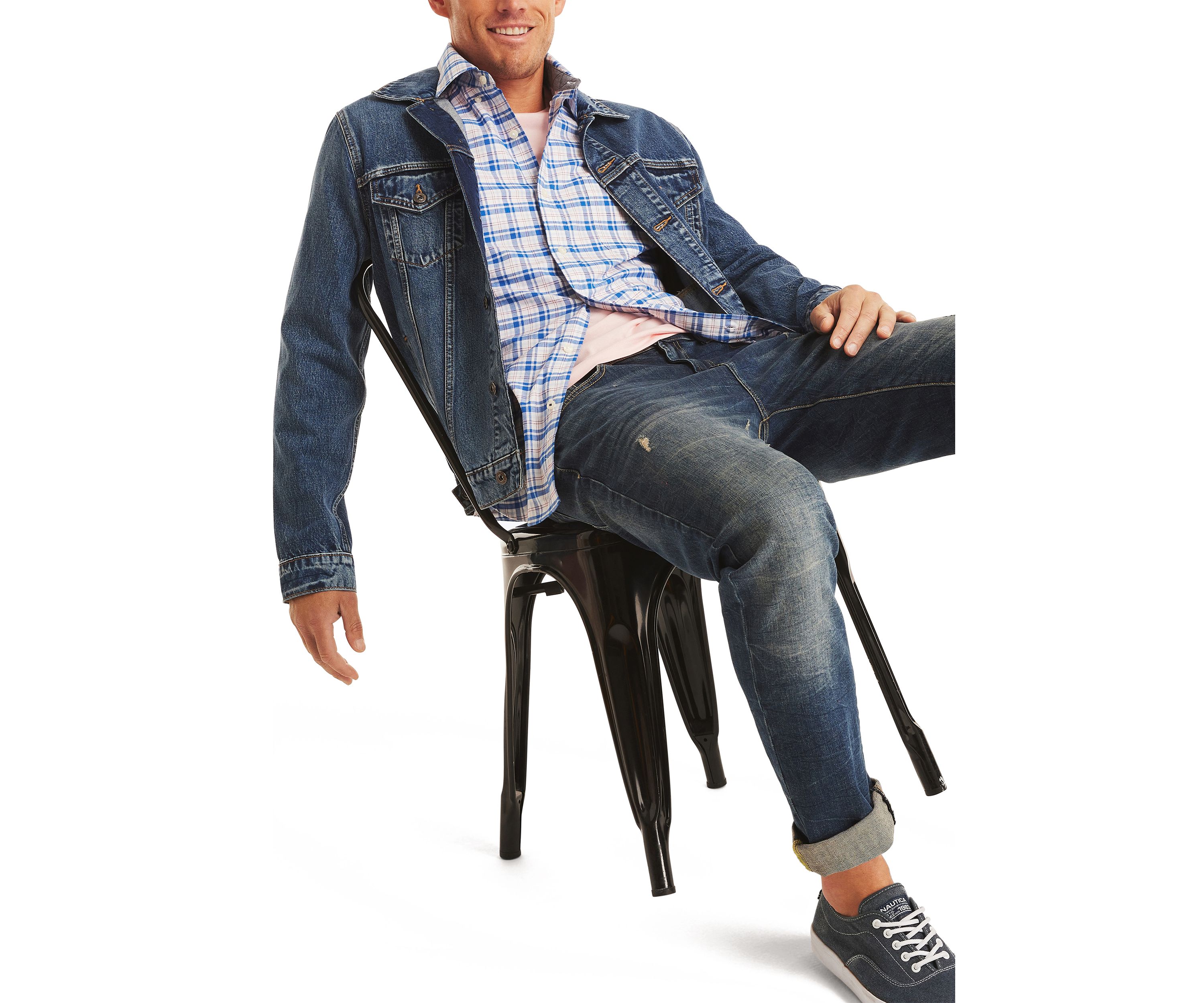 Plaid Oxford Shirt 