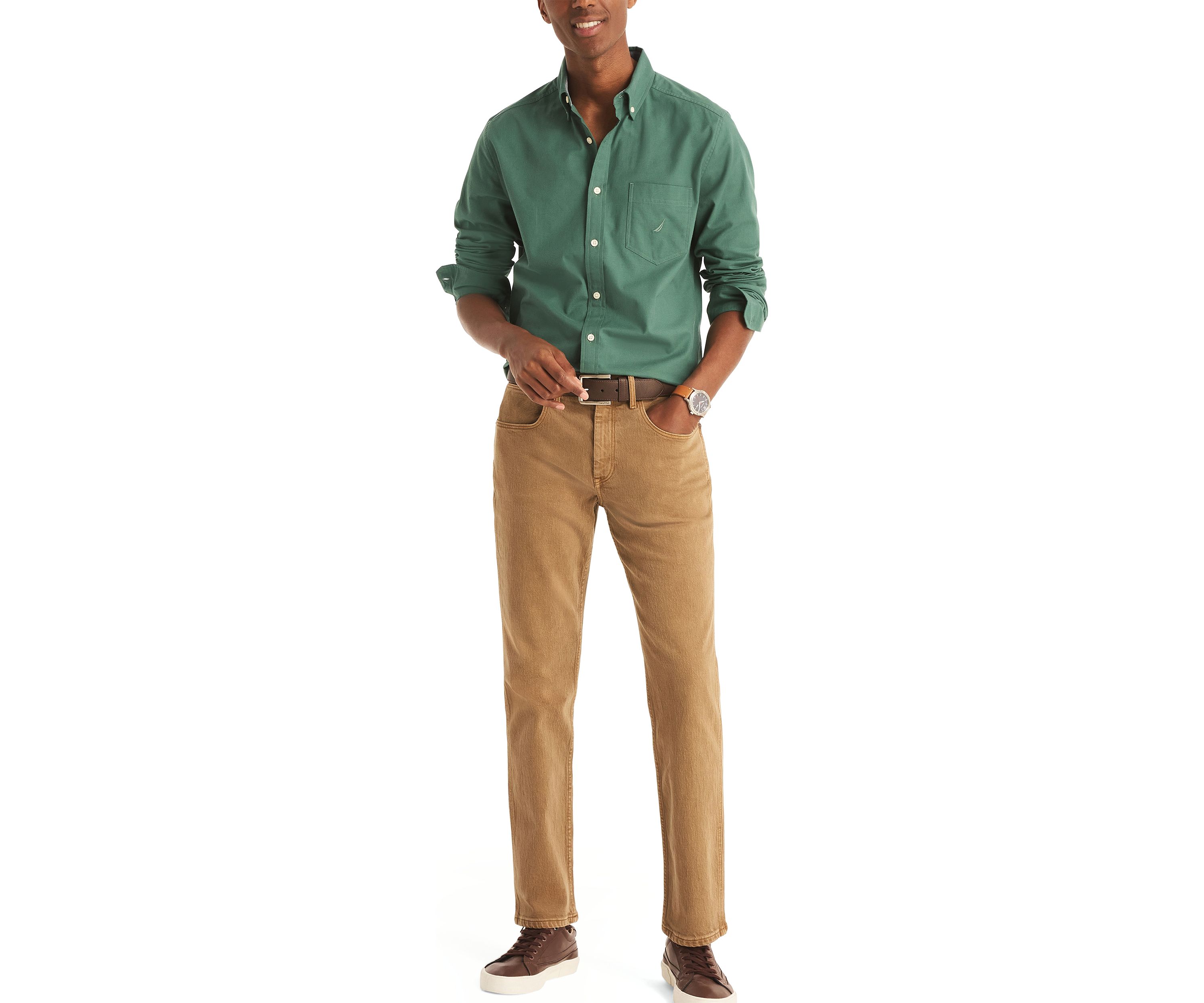 Solid Oxford Shirt 