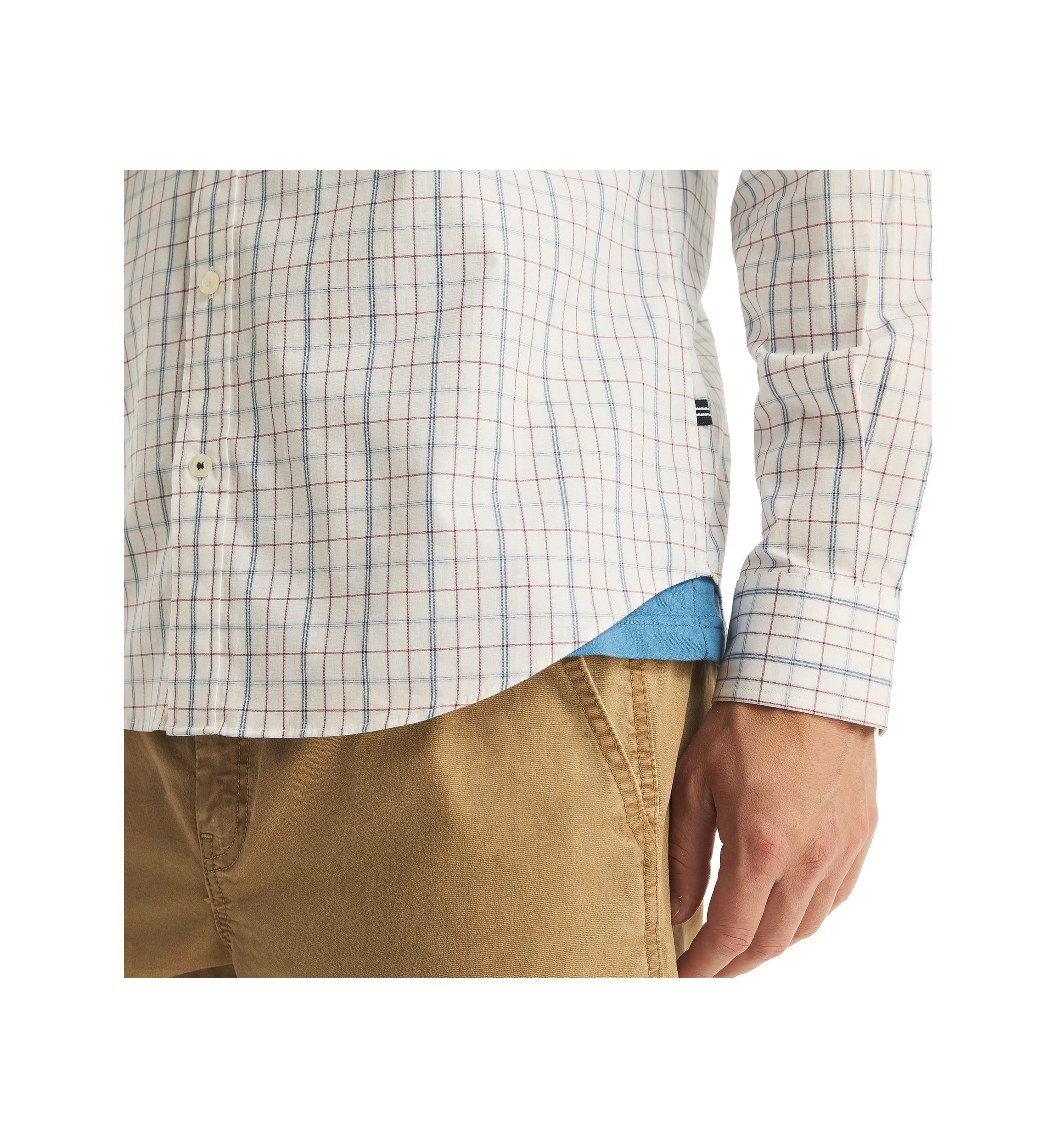 Wrinkle-Resistant Plaid Wear-to-Work Shirt 