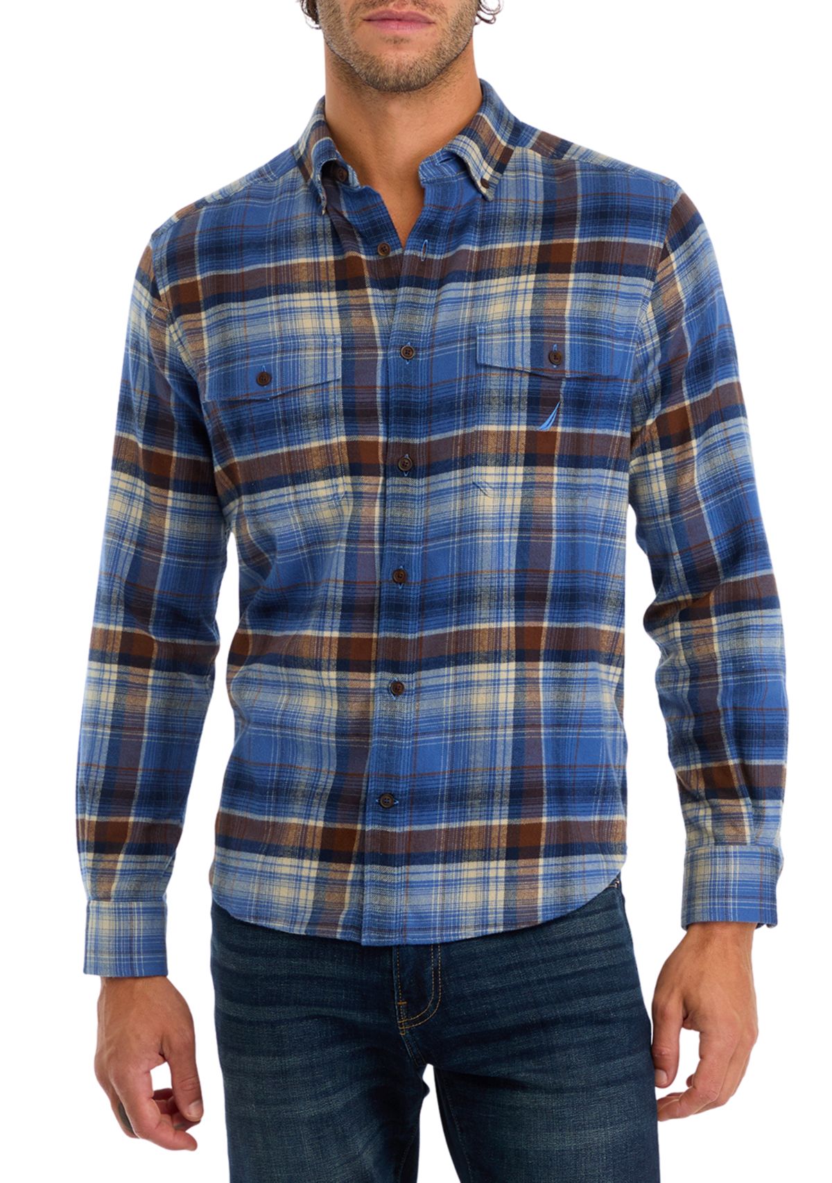 Sustainable Long Sleeve Flannel Shirt