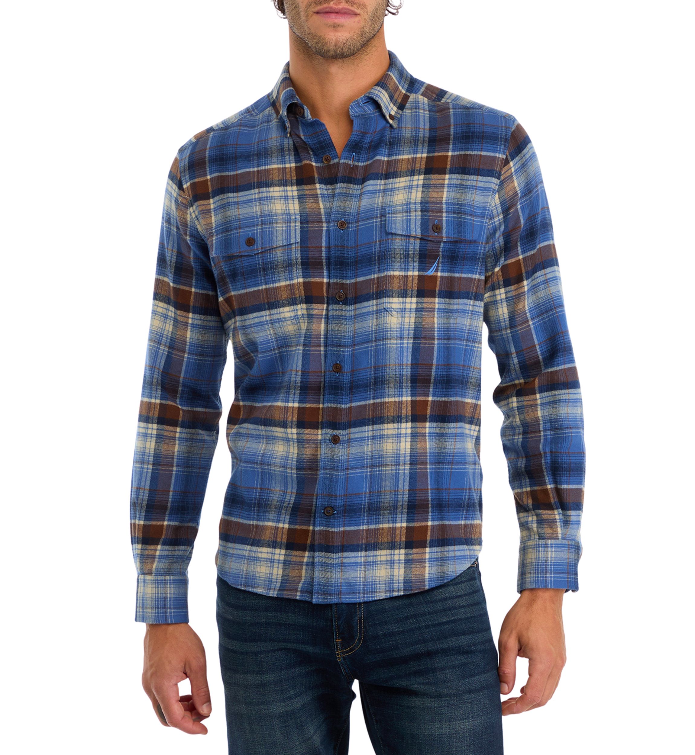 Sustainable Long Sleeve Flannel Shirt