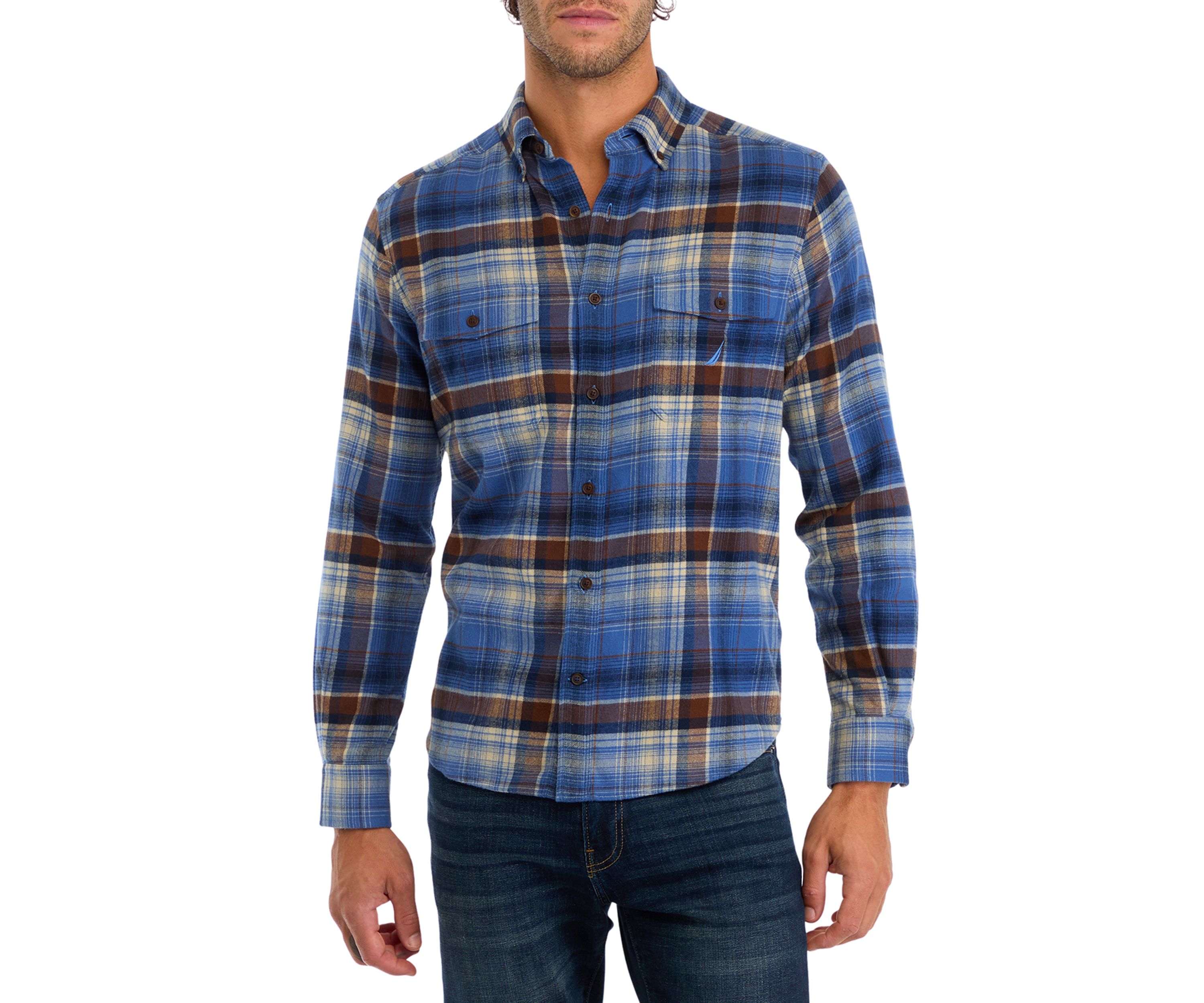 Sustainable Long Sleeve Flannel Shirt